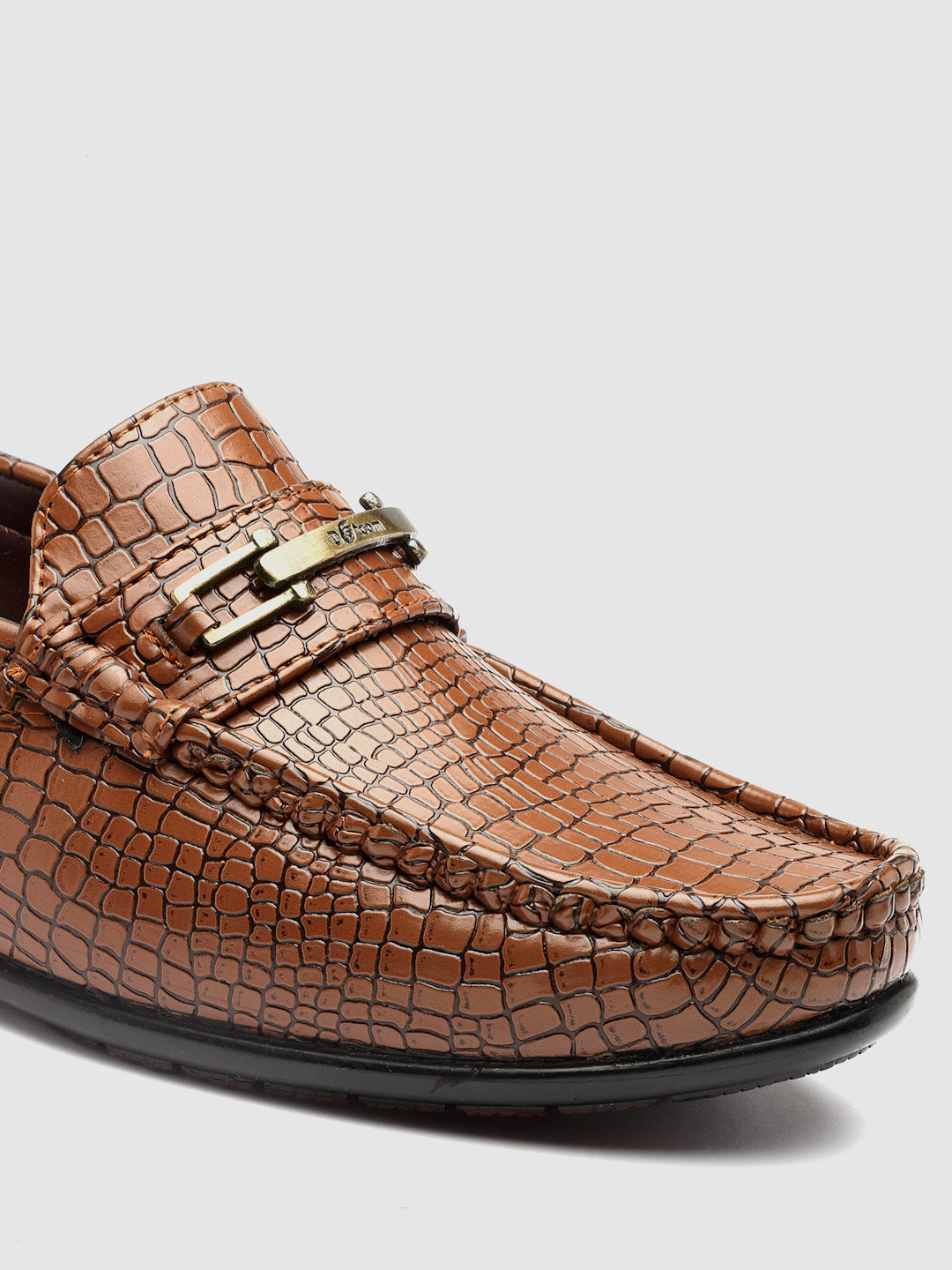 Dotcom DRIVE 133 Comfortable Stylish Snake Print Casual Loafers For Men