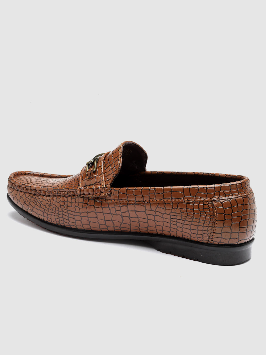 Dotcom DRIVE 133 Comfortable Stylish Snake Print Casual Loafers For Men