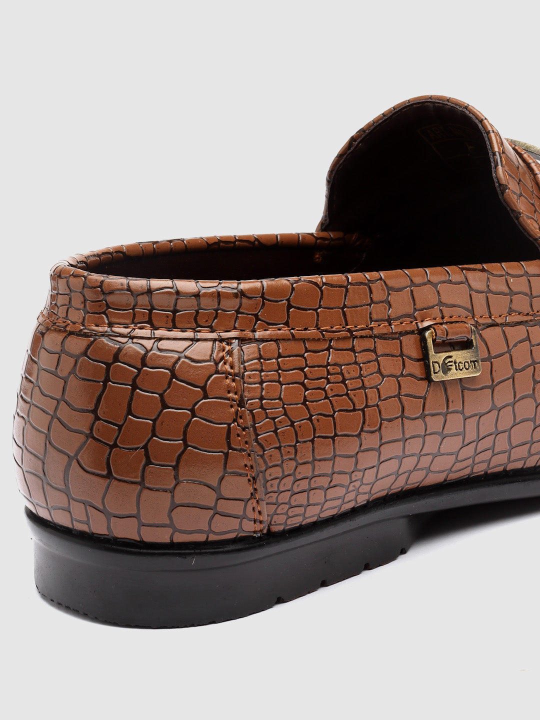 Dotcom DRIVE 133 Comfortable Stylish Snake Print Casual Loafers For Men