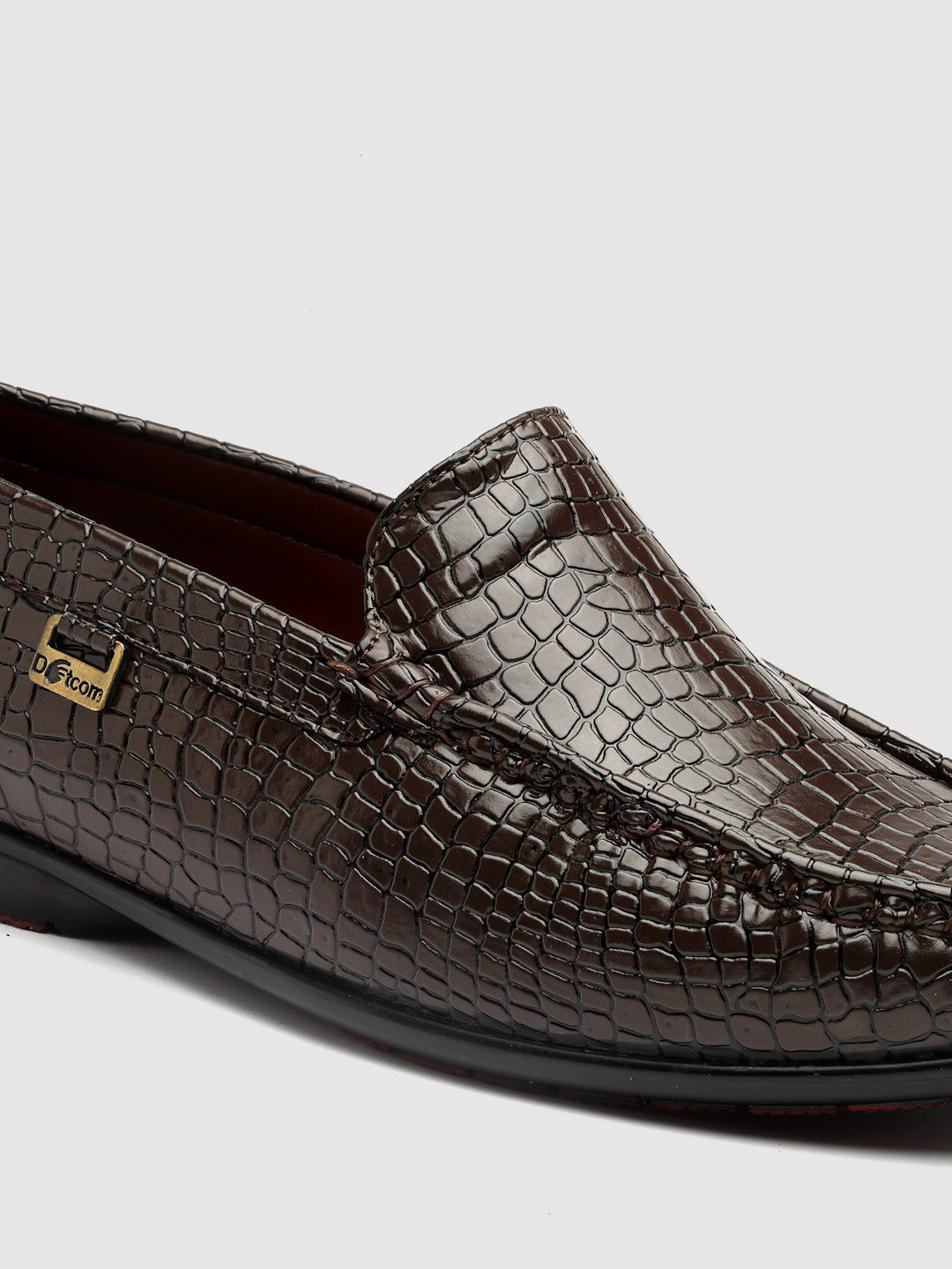 Dotcom DRIVE 131 Comfortable Stylish Snake Print Casual Loafers For Men