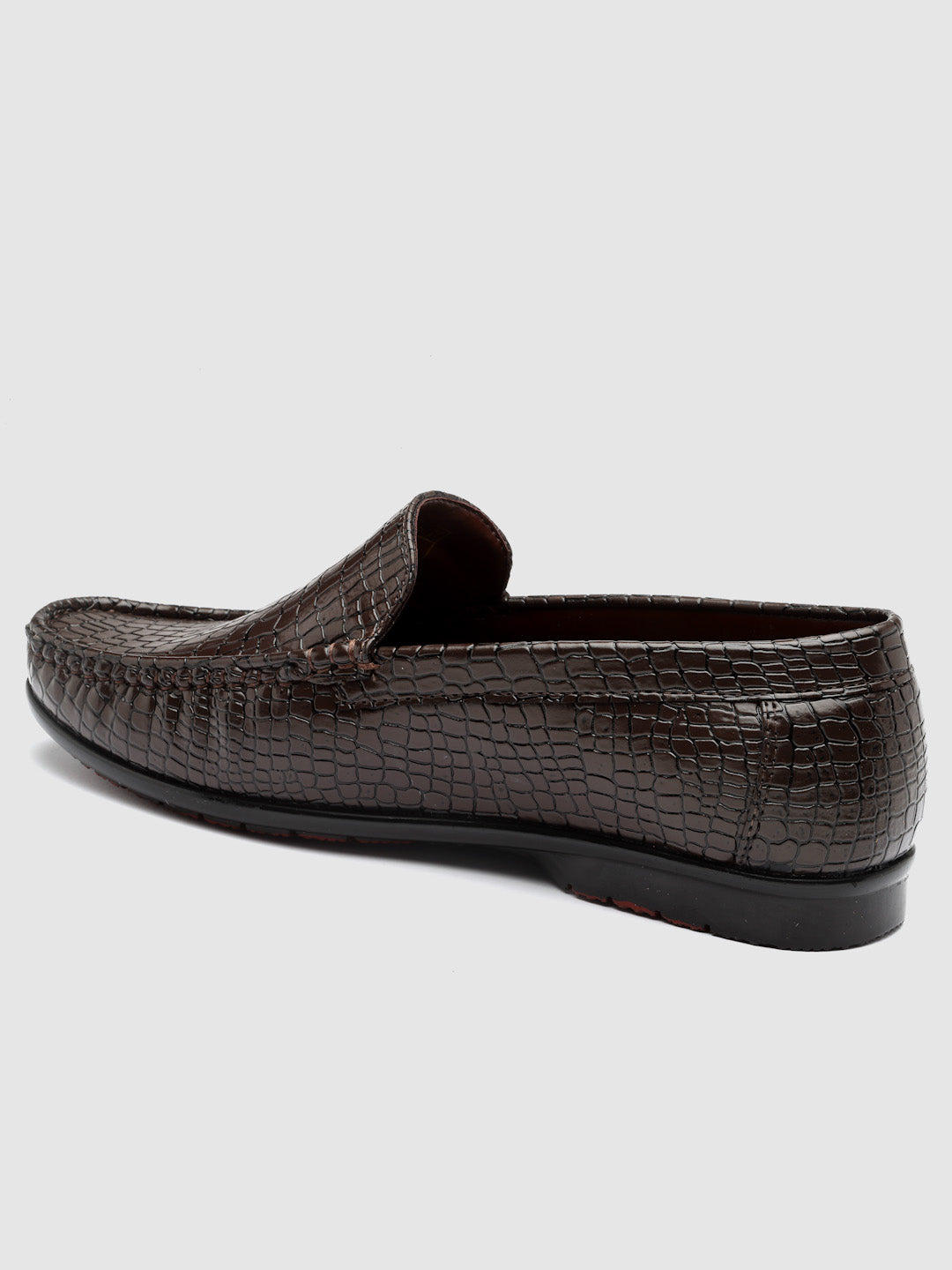 Dotcom DRIVE 131 Comfortable Stylish Snake Print Casual Loafers For Men