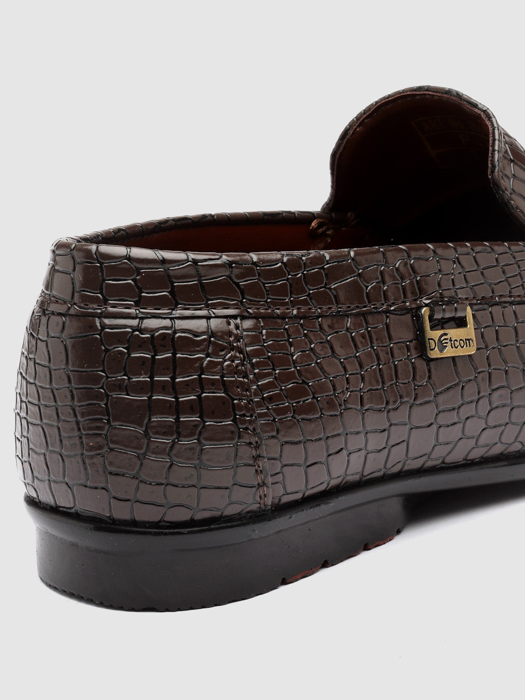 Dotcom DRIVE 131 Comfortable Stylish Snake Print Casual Loafers For Men