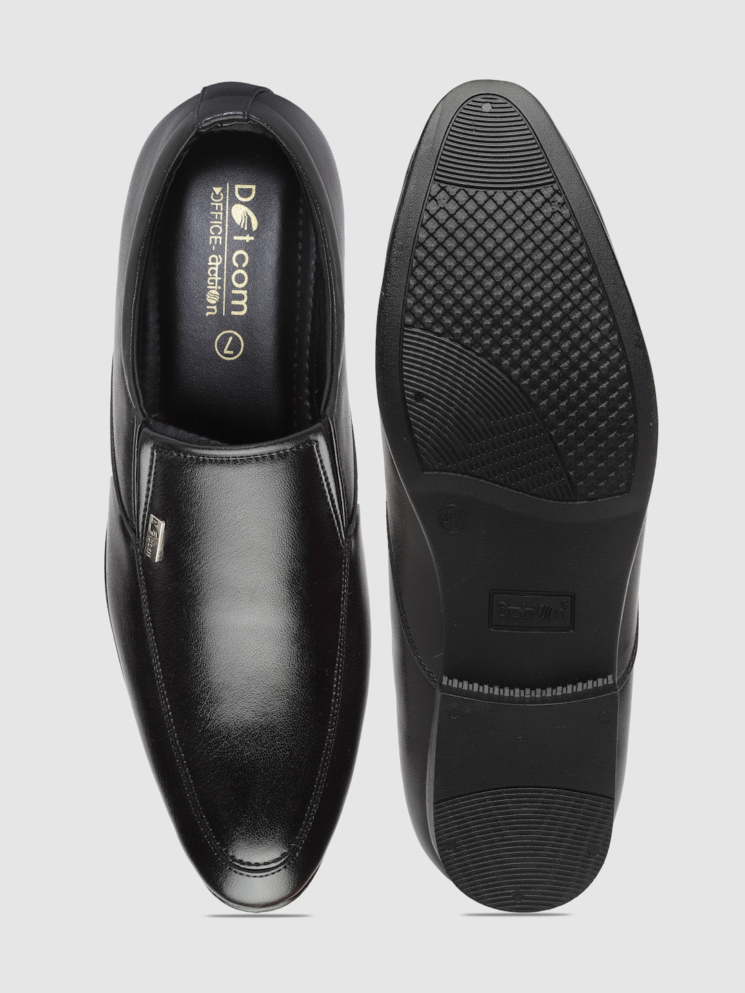 Dotcom OFFICE 253 Premium Synthetic Leather Office Formal Office Shoes For Men