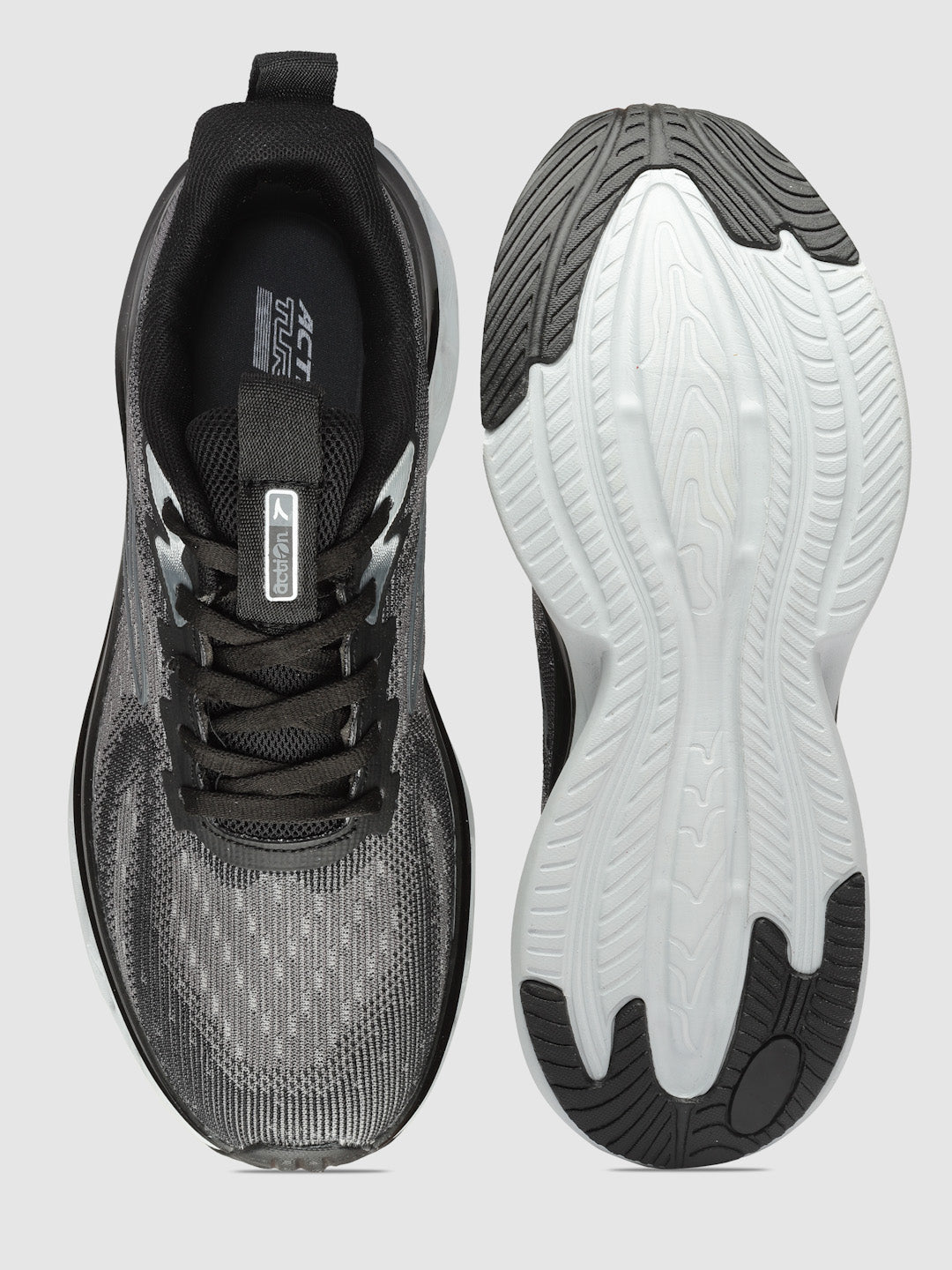 Action Athleo TURBO-1101 Men's Lace-Up Sports Running Shoes
