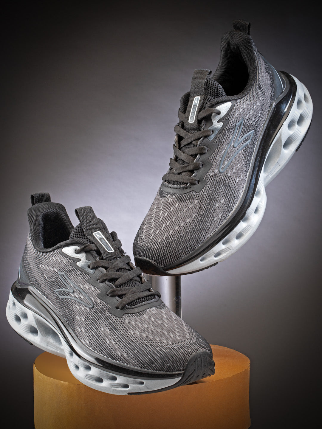 Action Athleo TURBO-1101 Men's Lace-Up Sports Running Shoes