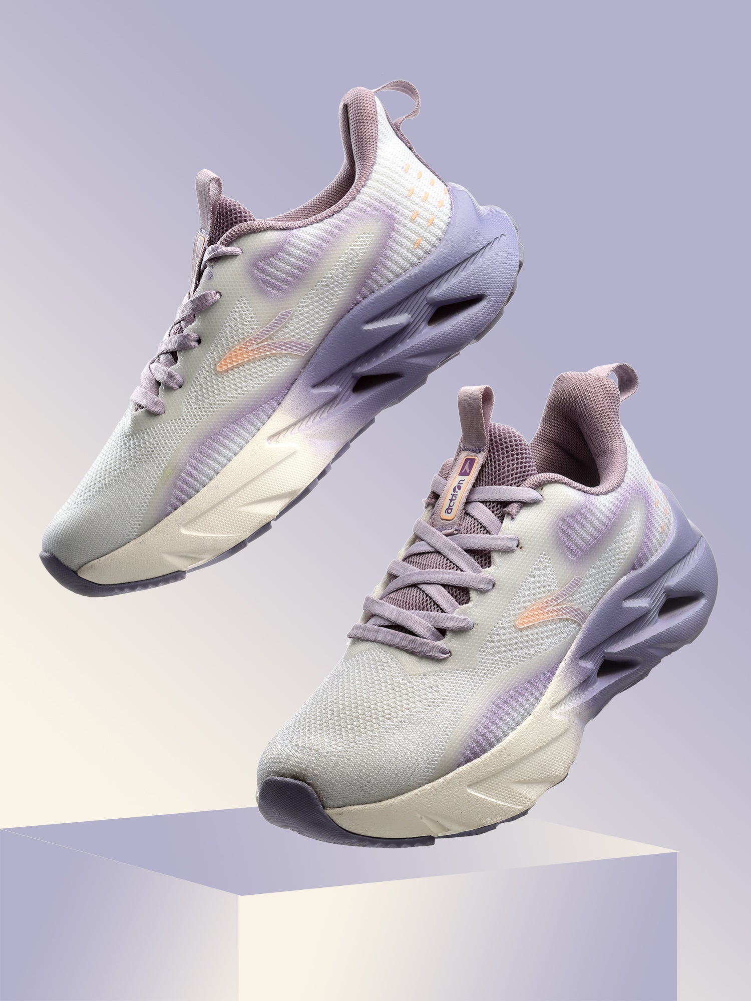 Action Athleo KIA-602 Women's Lace-Up Sports Running Shoes