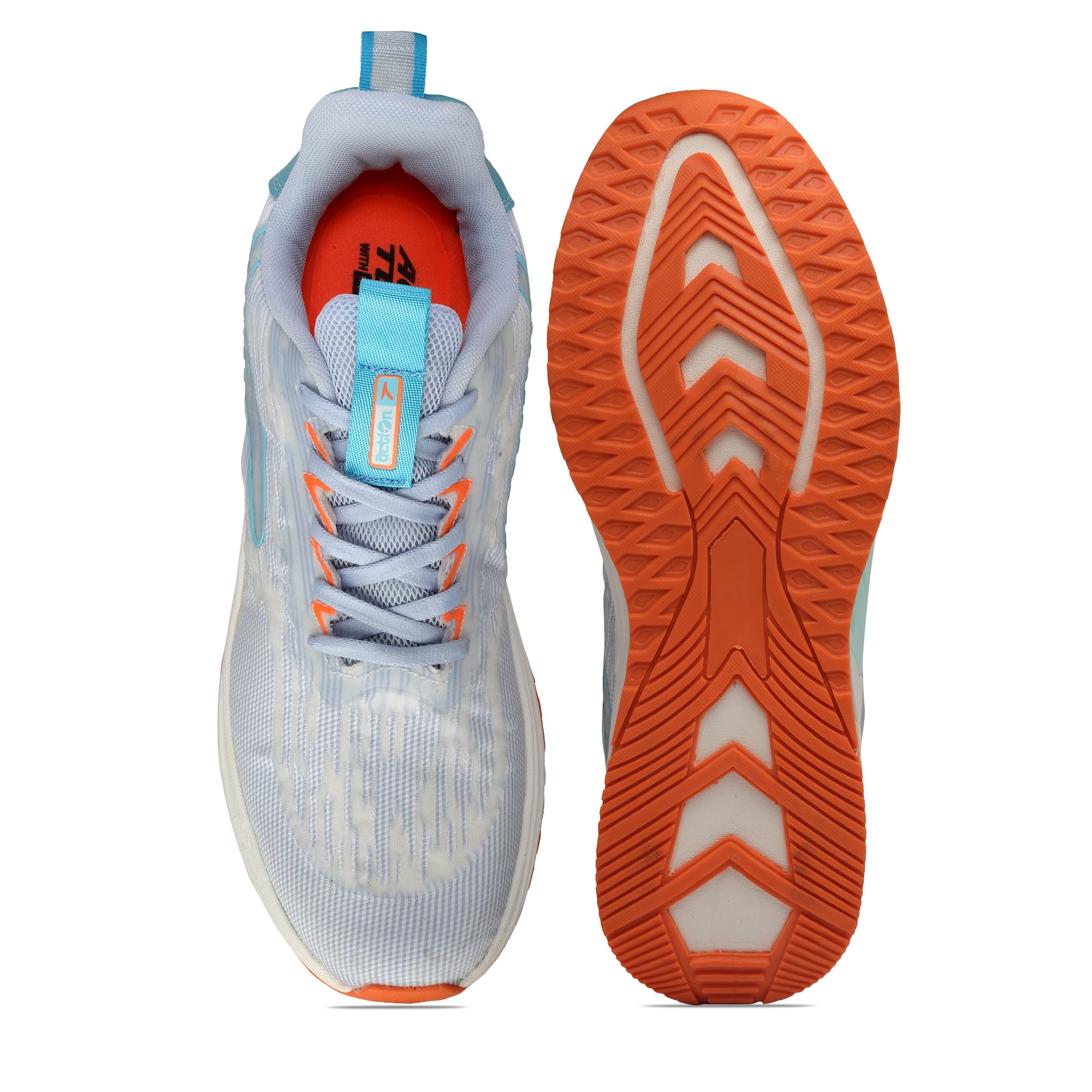 Action Athleo NITRO-801 Men's Lace-Up Sports Running Shoes