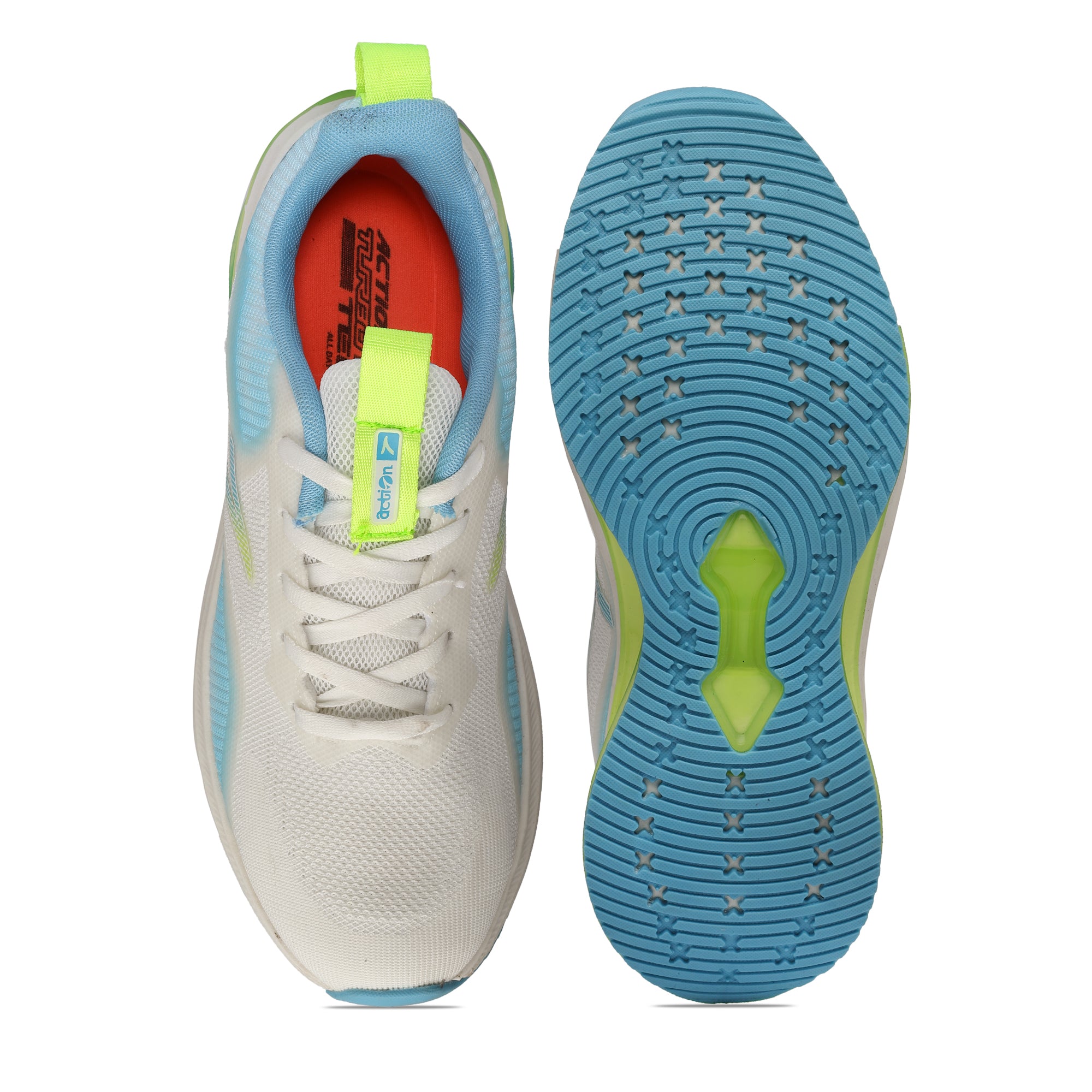 Action Athleo TURBO-1502 Men's Lace-Up Sports Running Shoes