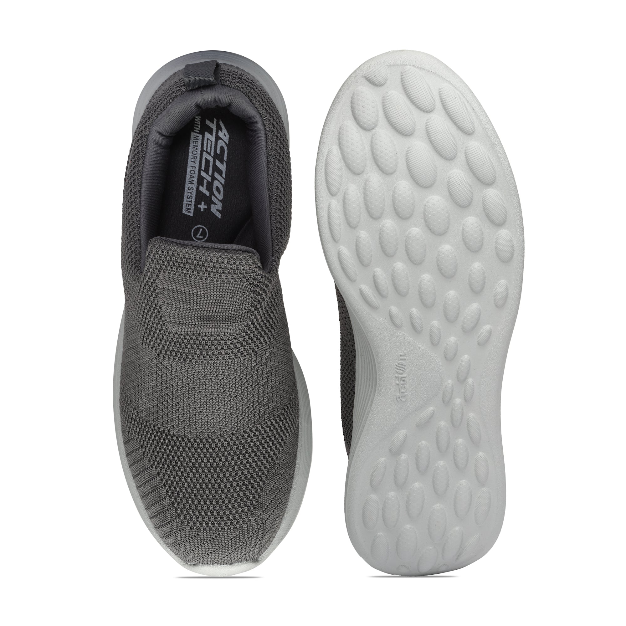 Action Athleo WALKER-116 Men's Slip-On Sports Walking Shoe