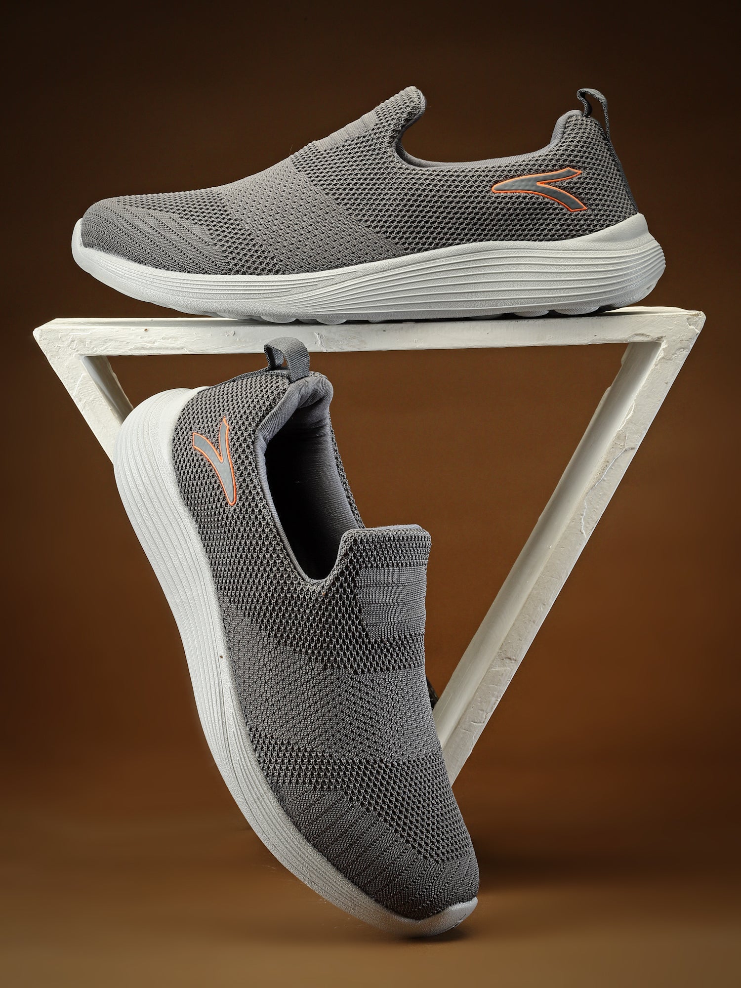 Action Athleo WALKER-116 Men's Slip-On Sports Walking Shoe