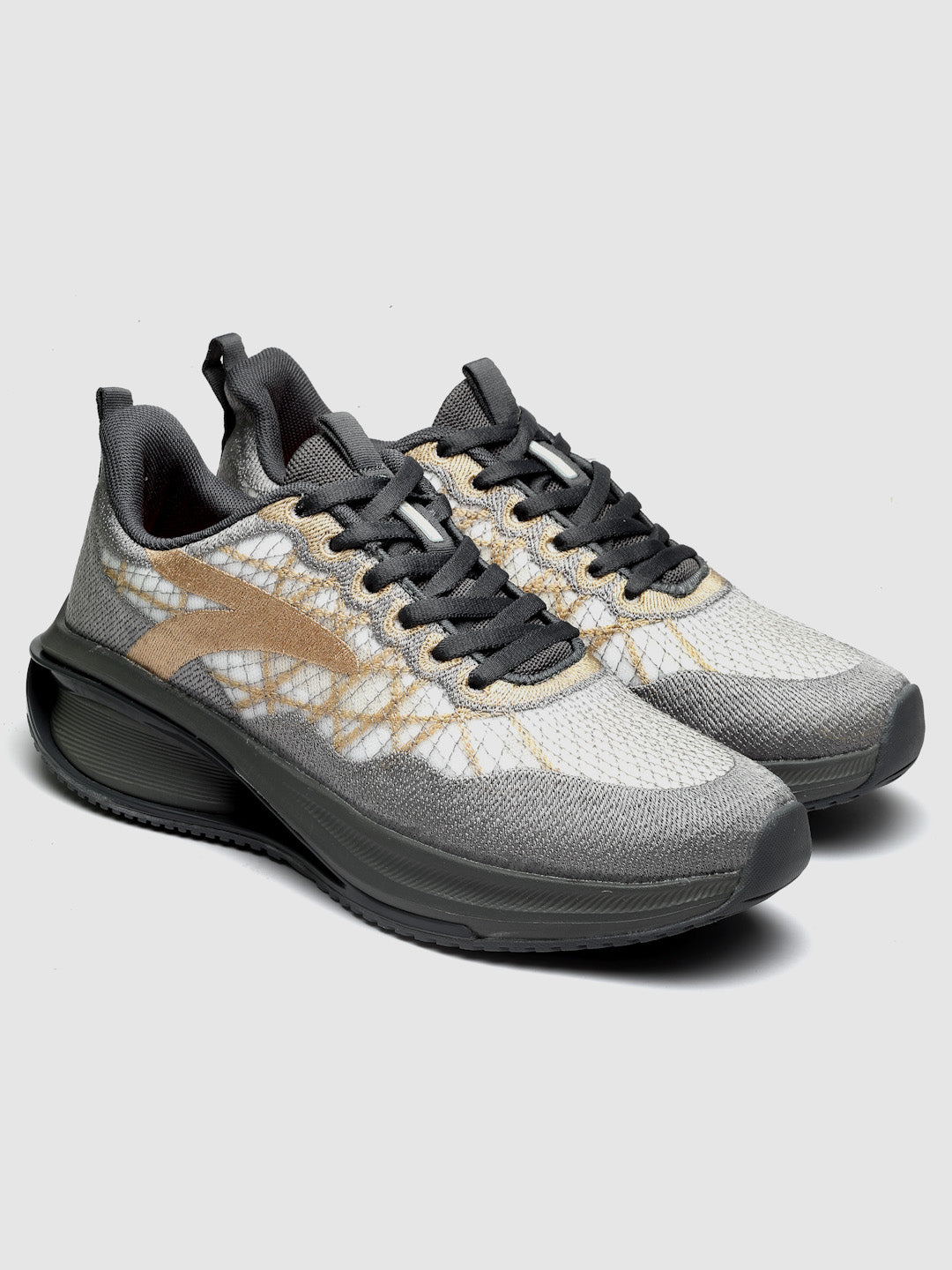 Action Athleo TURBO-1506 Men's Lace-Up Sports Running Shoes