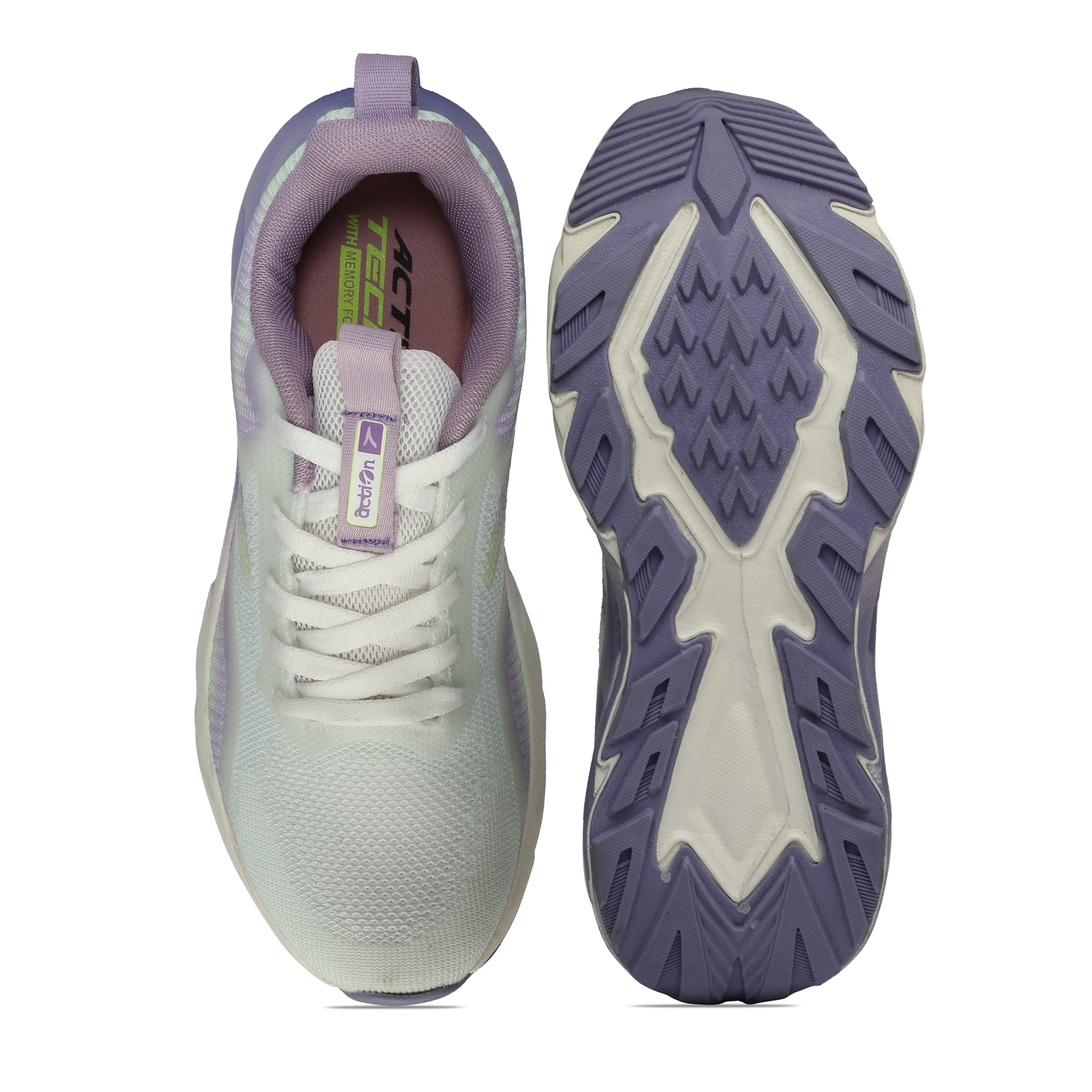 Action Athleo KIA-602 Women's Lace-Up Sports Running Shoes