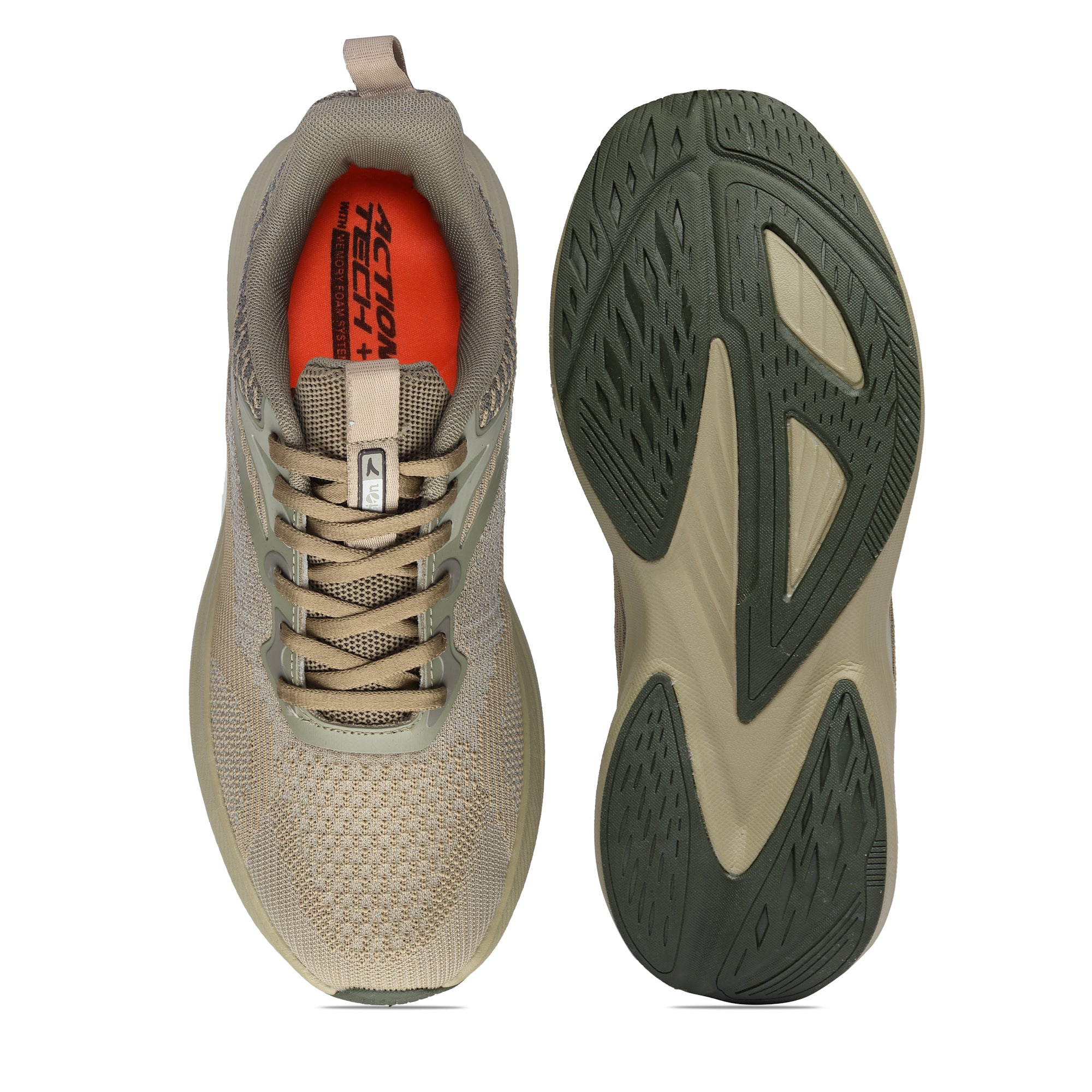 Action Athleo BULLET-228 Men's Lace-Up Sports Running Shoes