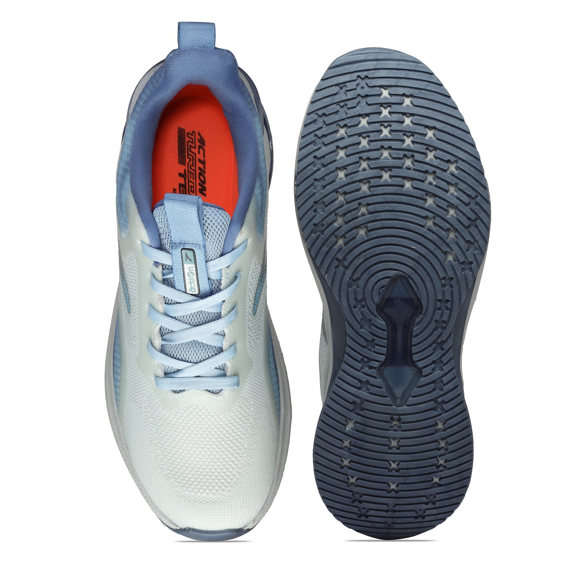 Action Athleo TURBO-1502 Men's Lace-Up Sports Running Shoes