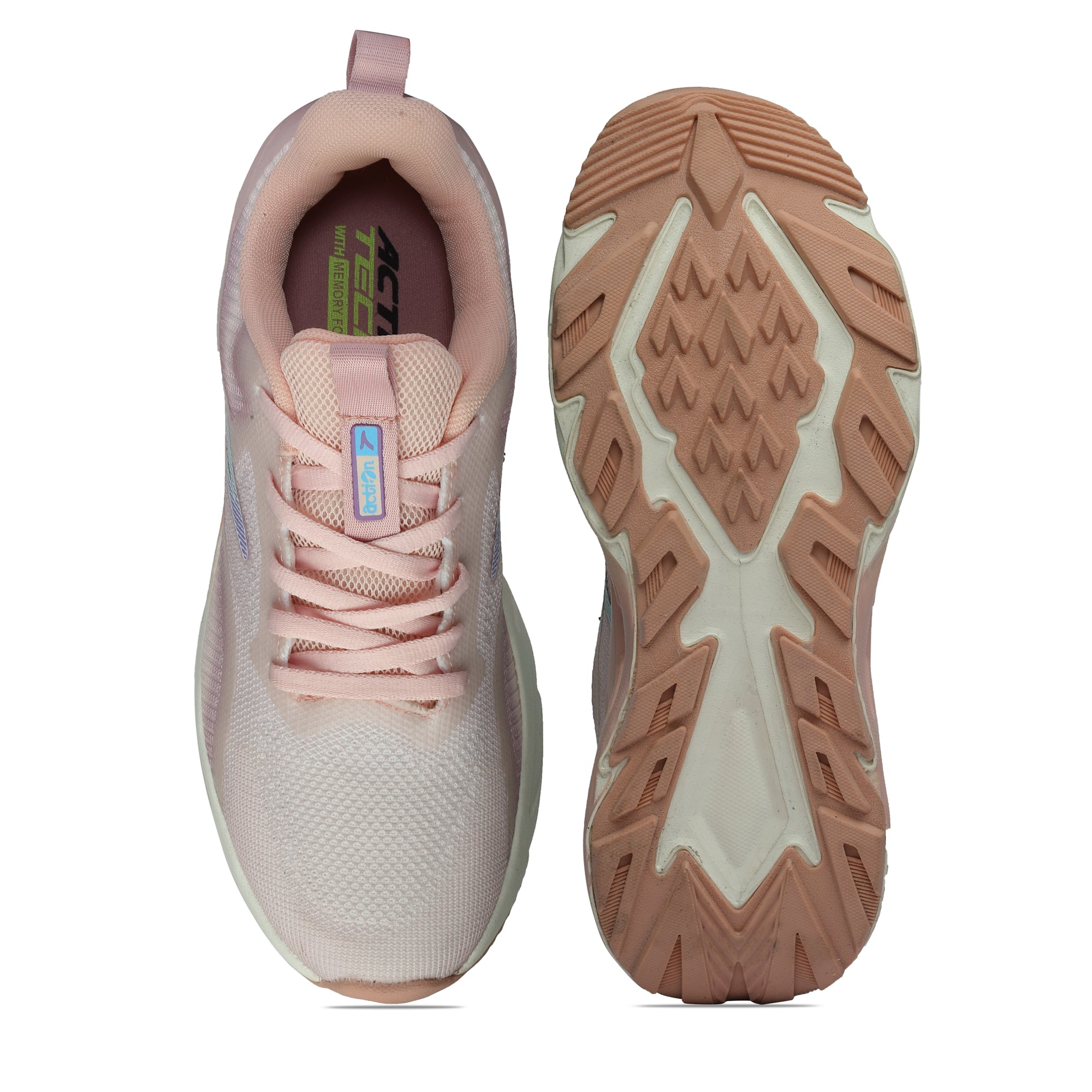 Action Athleo KIA-602 Women's Lace-Up Sports Running Shoes