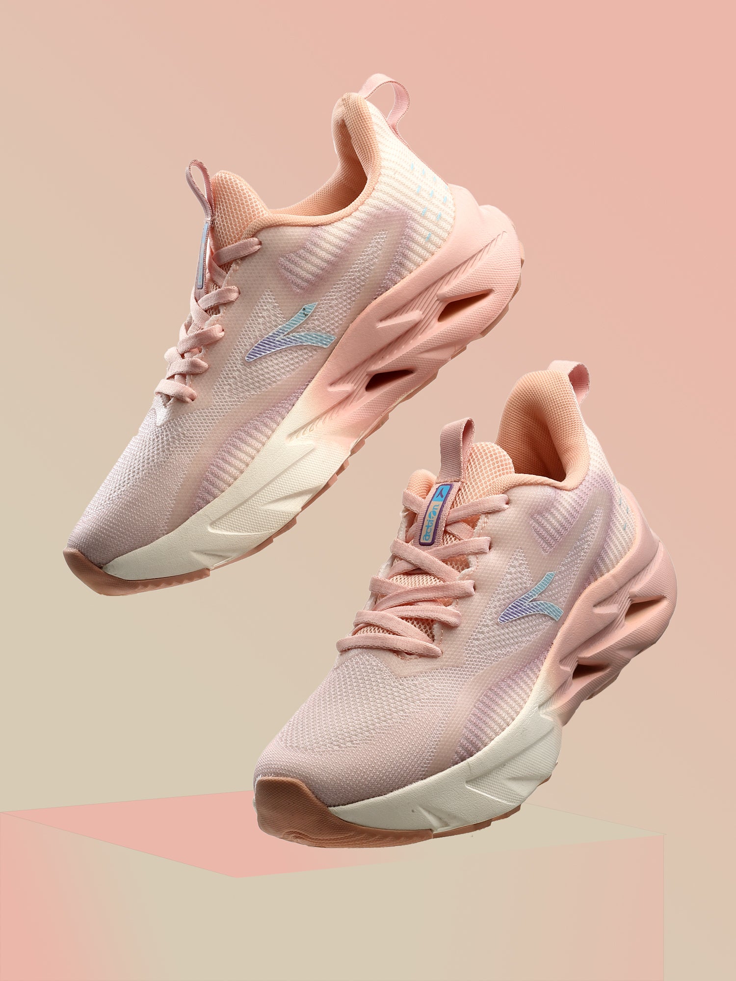 Action Athleo KIA-602 Women's Lace-Up Sports Running Shoes