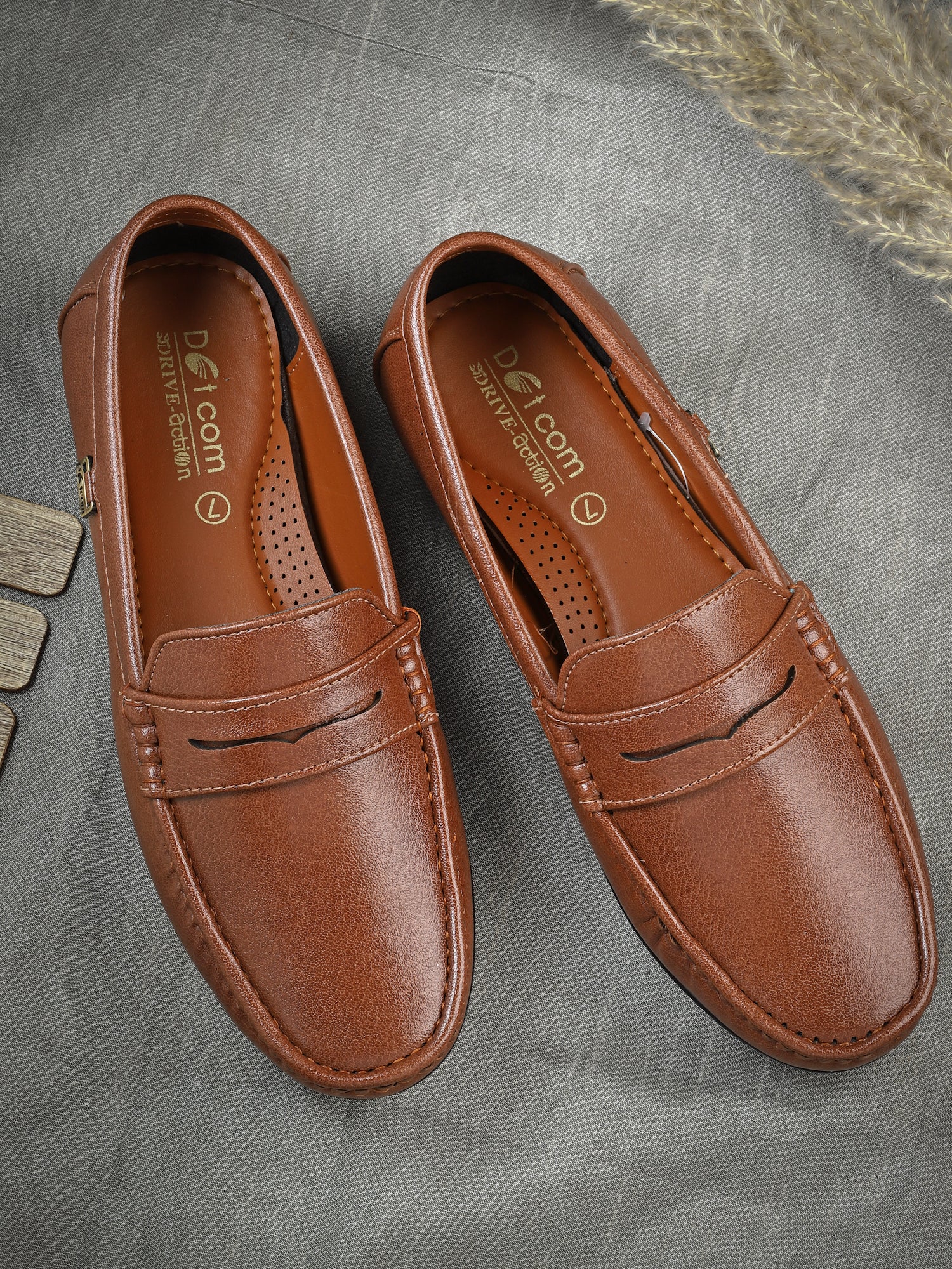 Action DRIVE-142 Men's Slip-On Casual Loafers