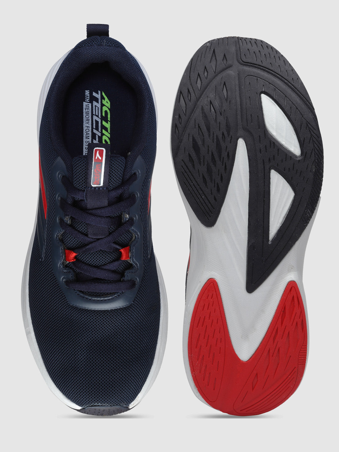 Action Athleo RUNNER-132 Men's Lace-Up Sports Running Shoes