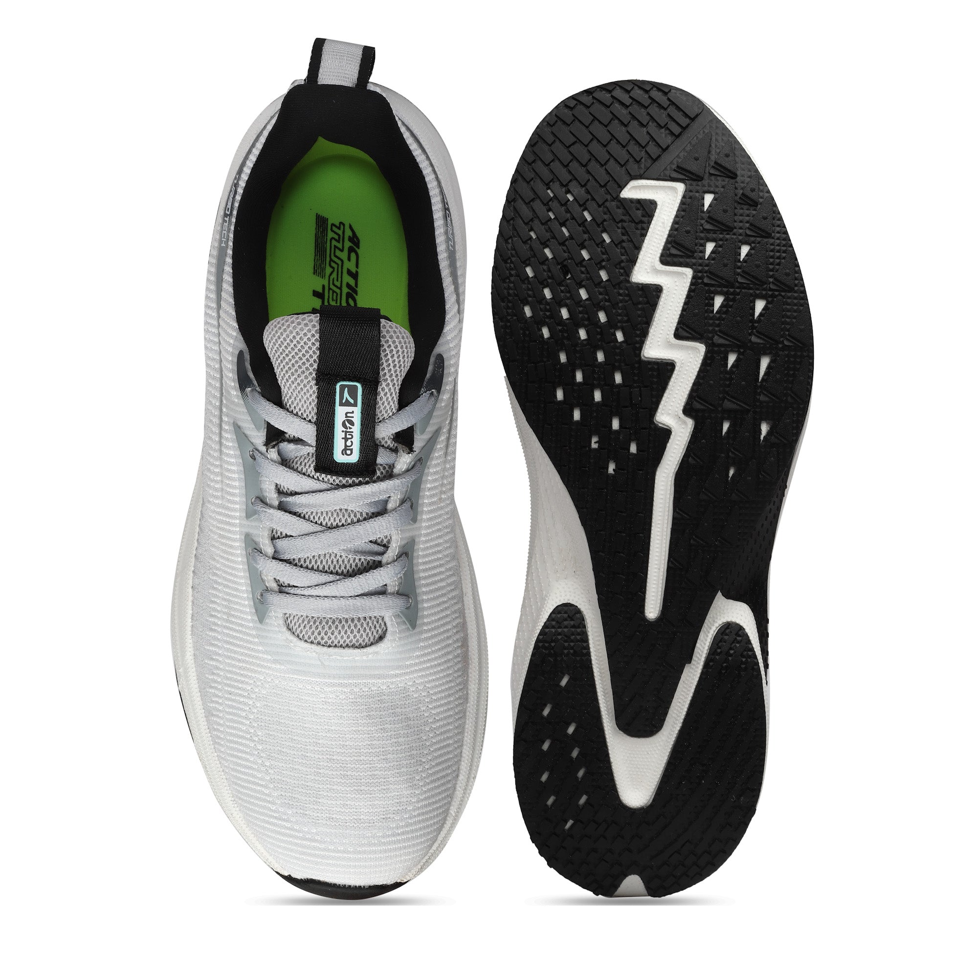 Action Athleo NITRO-1702 Men's Lace-Up Sports Running Shoes