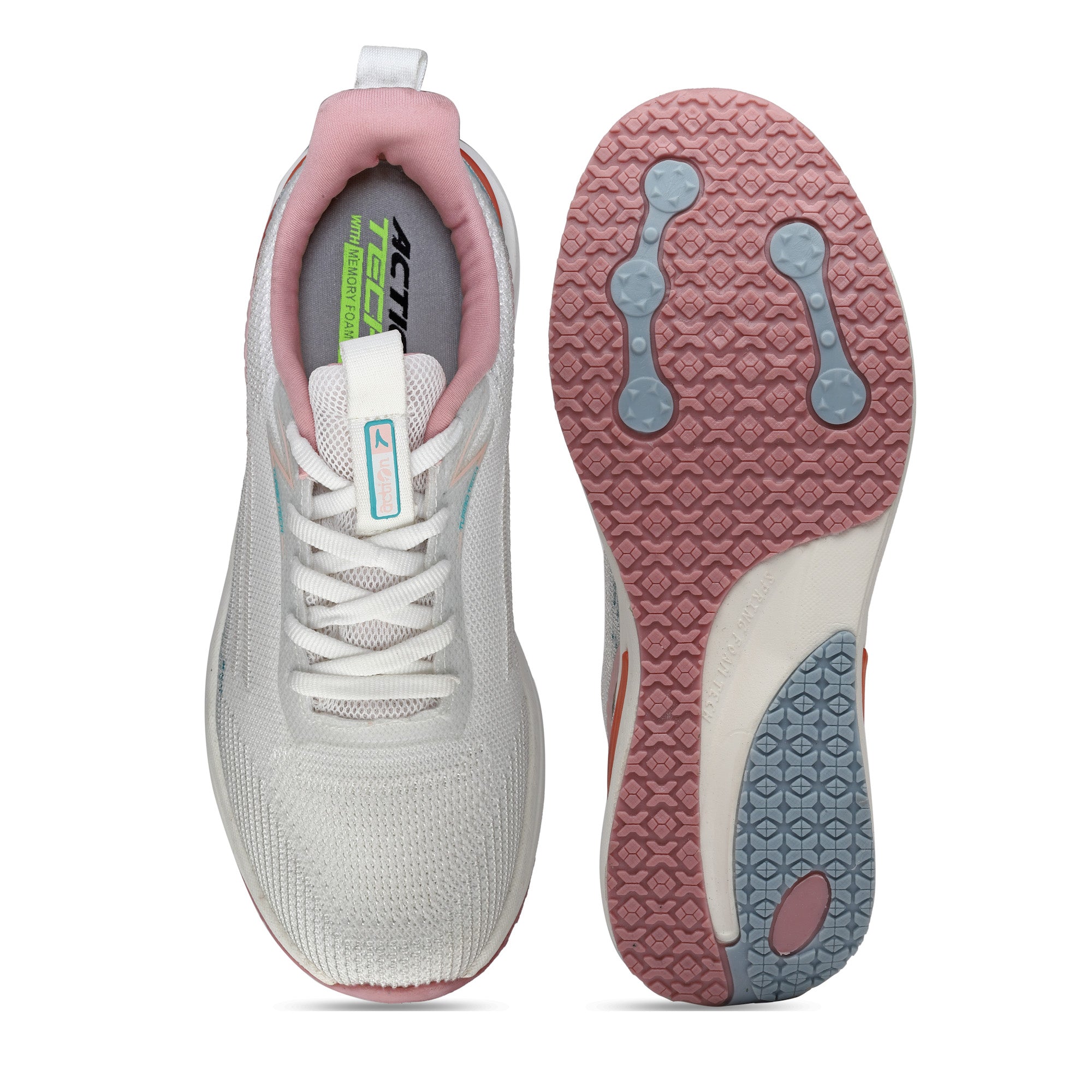 Action Athleo KIA-601 Women's Lace-Up Sports Running Shoes