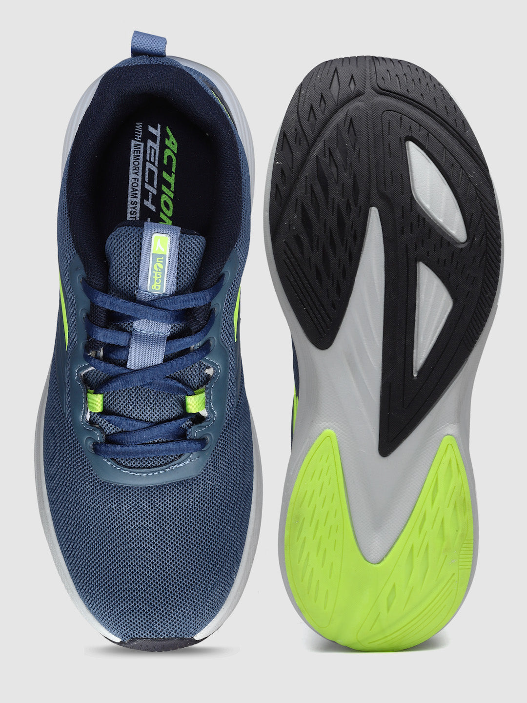 Action Athleo RUNNER-132 Men's Lace-Up Sports Running Shoes