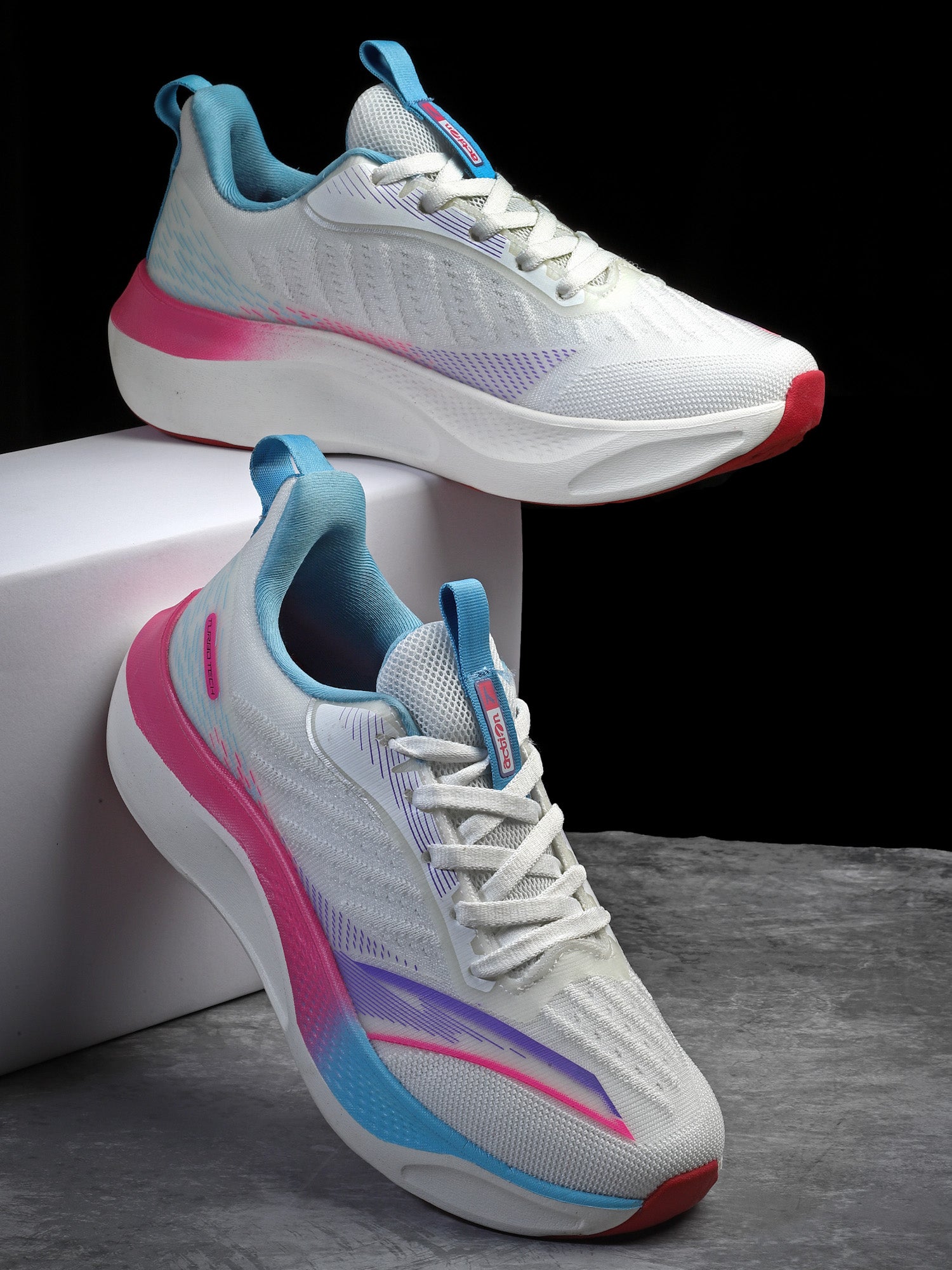 Action Athleo KIA-705 Women's Lace-Up Sports Running Shoes