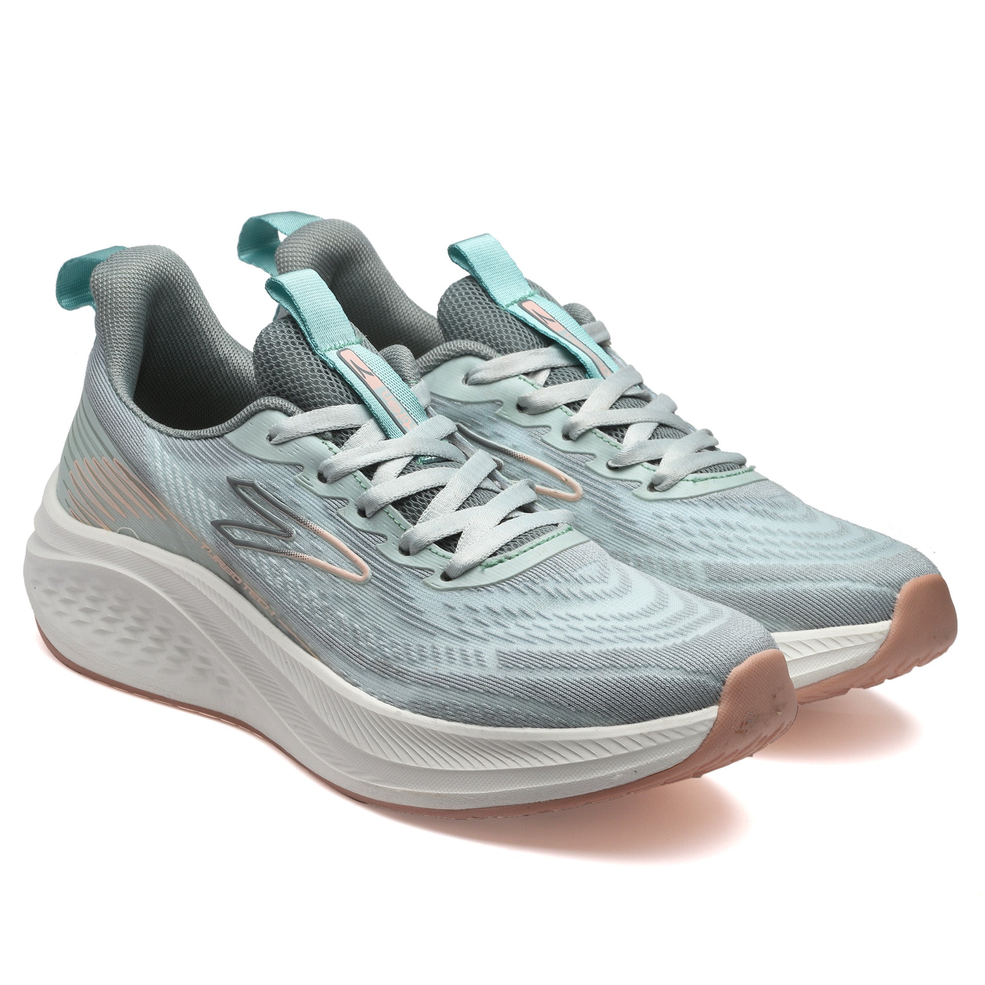 Action Athleo KIA-703 Women's Lace-Up Sports Running Shoes