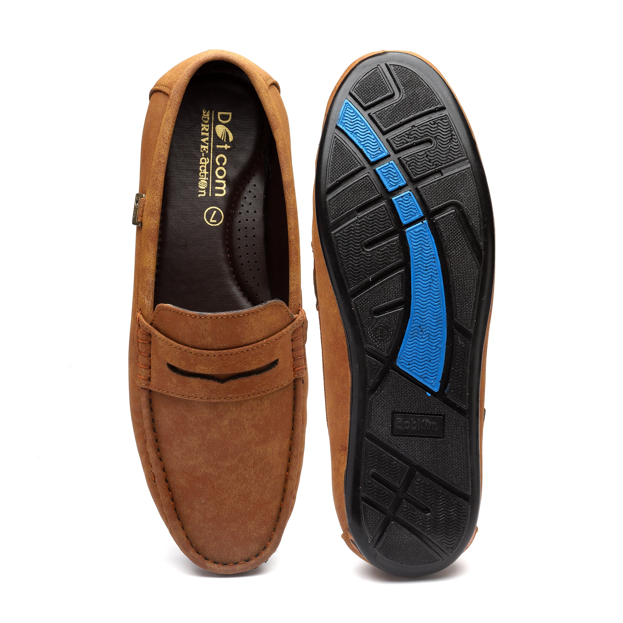 Action DRIVE-122 Men's Slip-On Casual Loafers