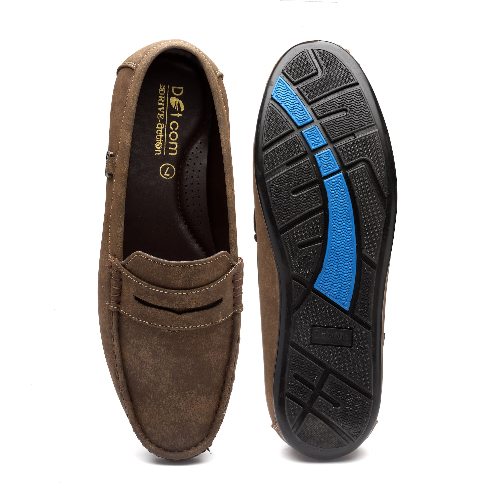 Action DRIVE-122 Men's Slip-On Casual Loafers