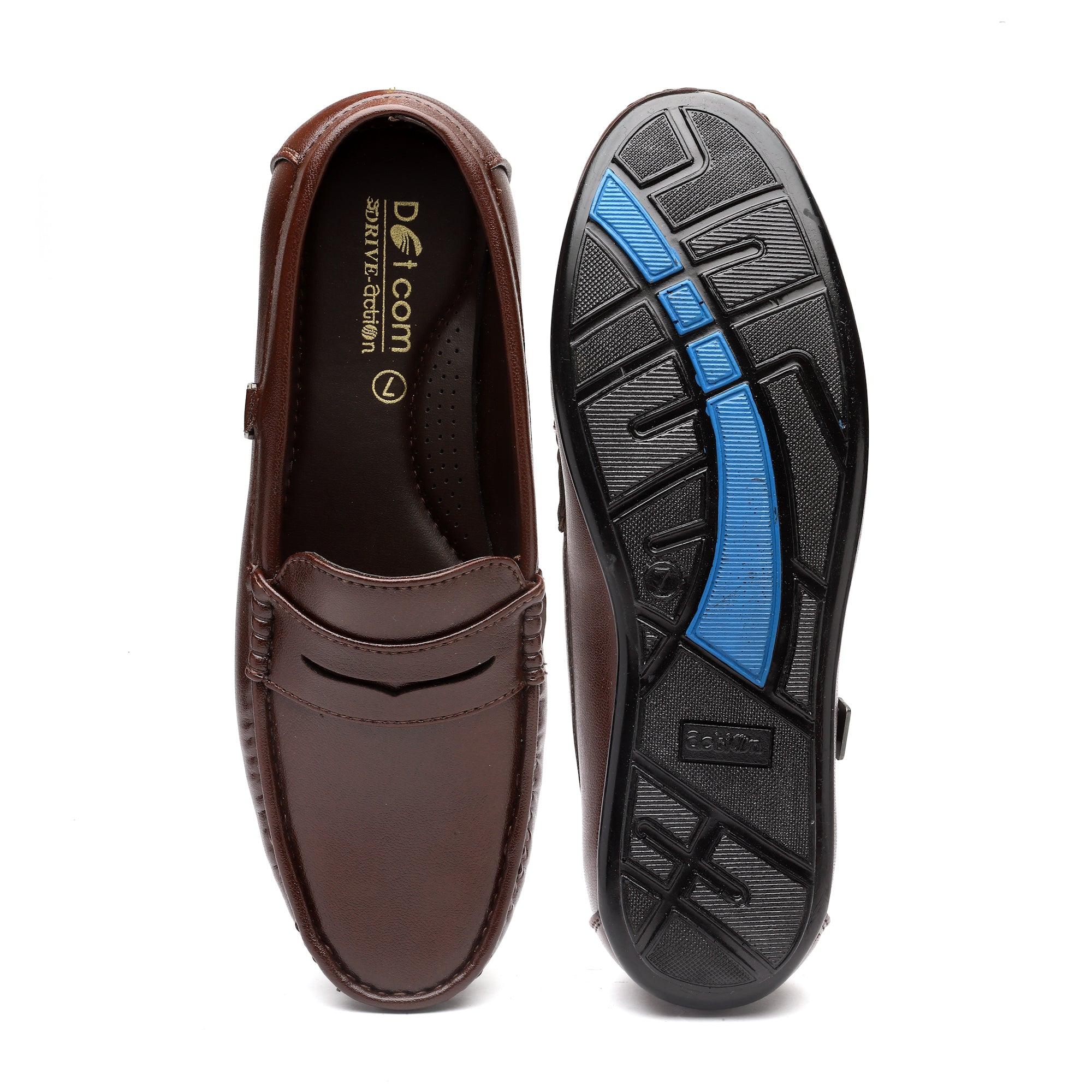 Action DRIVE-142 Men's Slip-On Casual Loafers