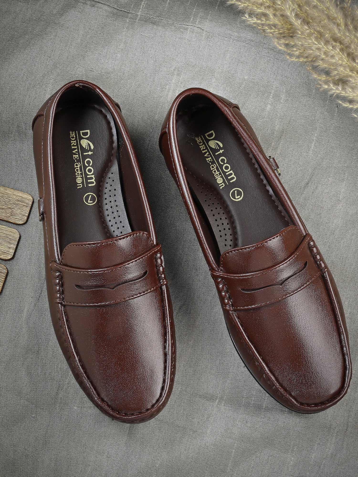 Action DRIVE-142 Men's Slip-On Casual Loafers