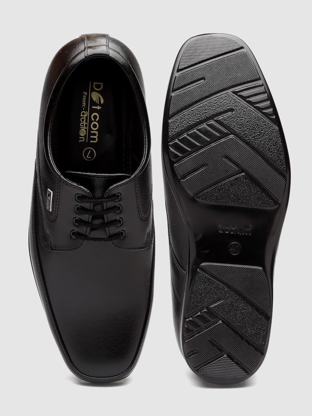 Action D-602-BLACK Men Formal Shoes