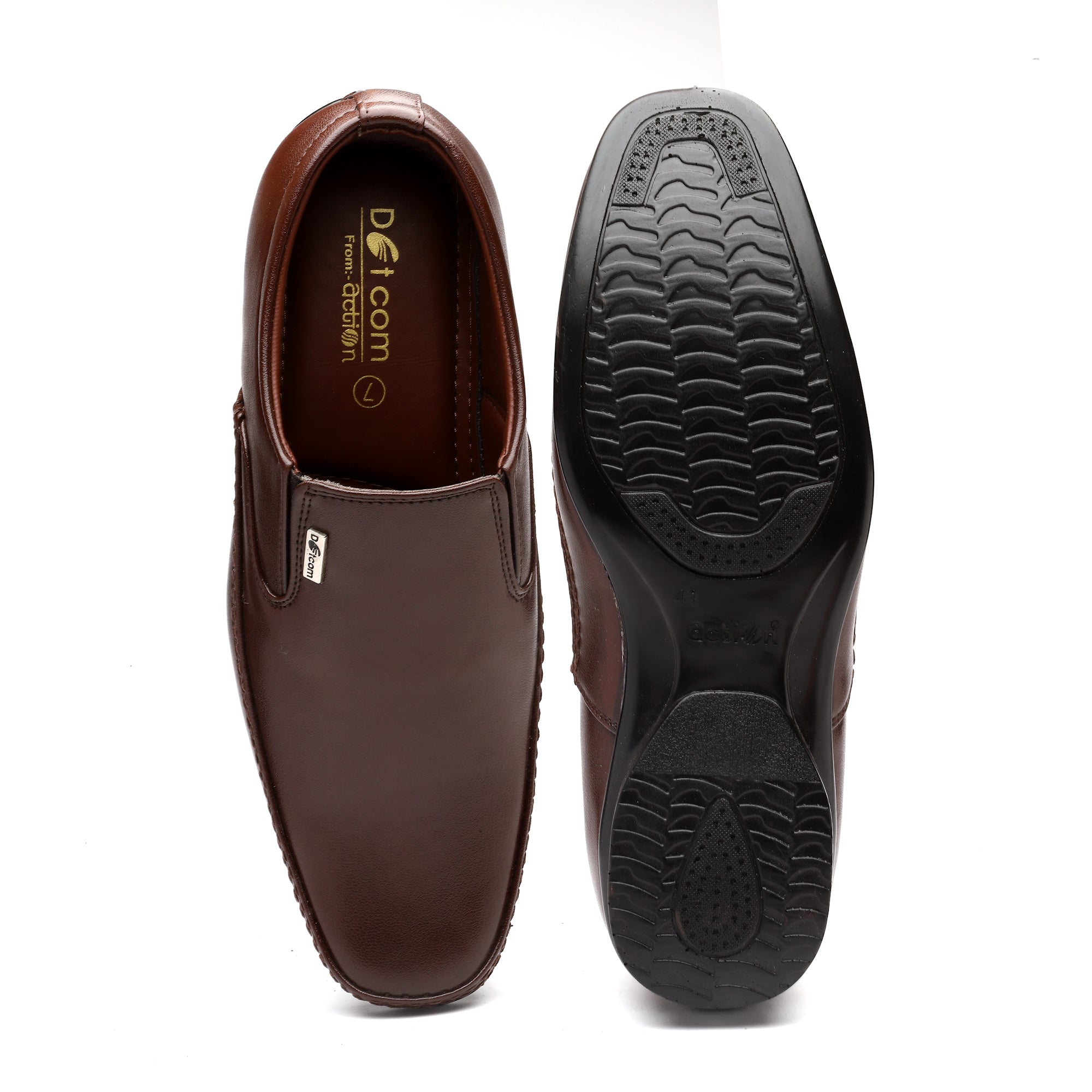 Action D-182 Men's Slip-On Formal Monks