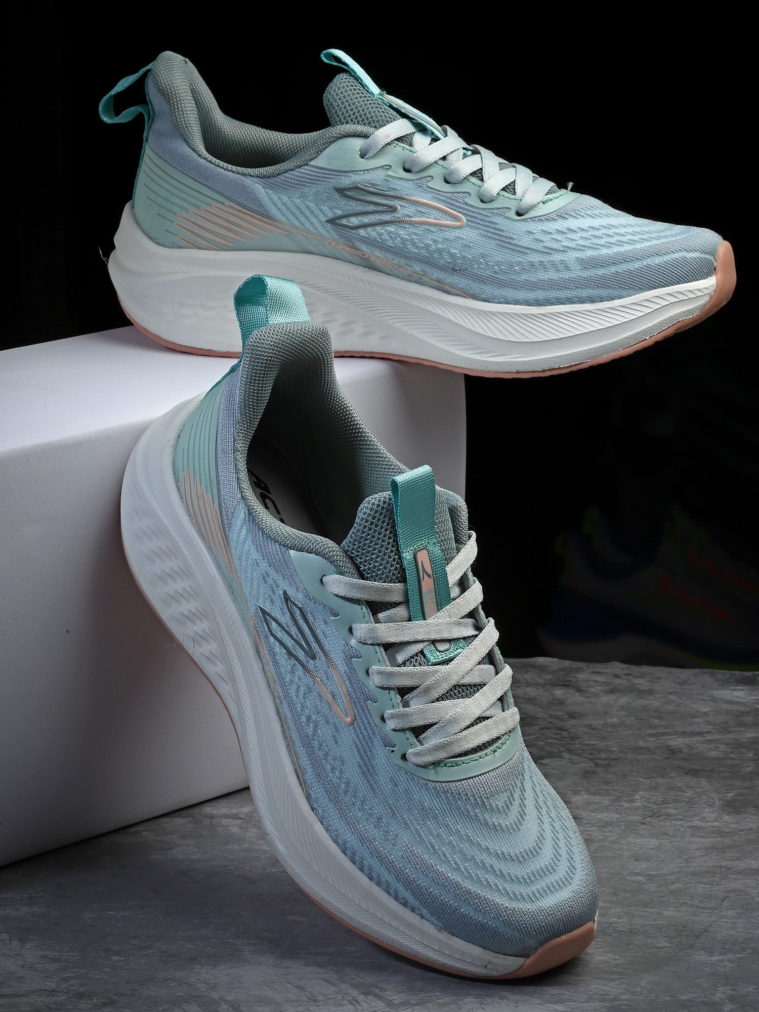 Action Athleo KIA-702 Women's Lace-Up Sports Running Shoes