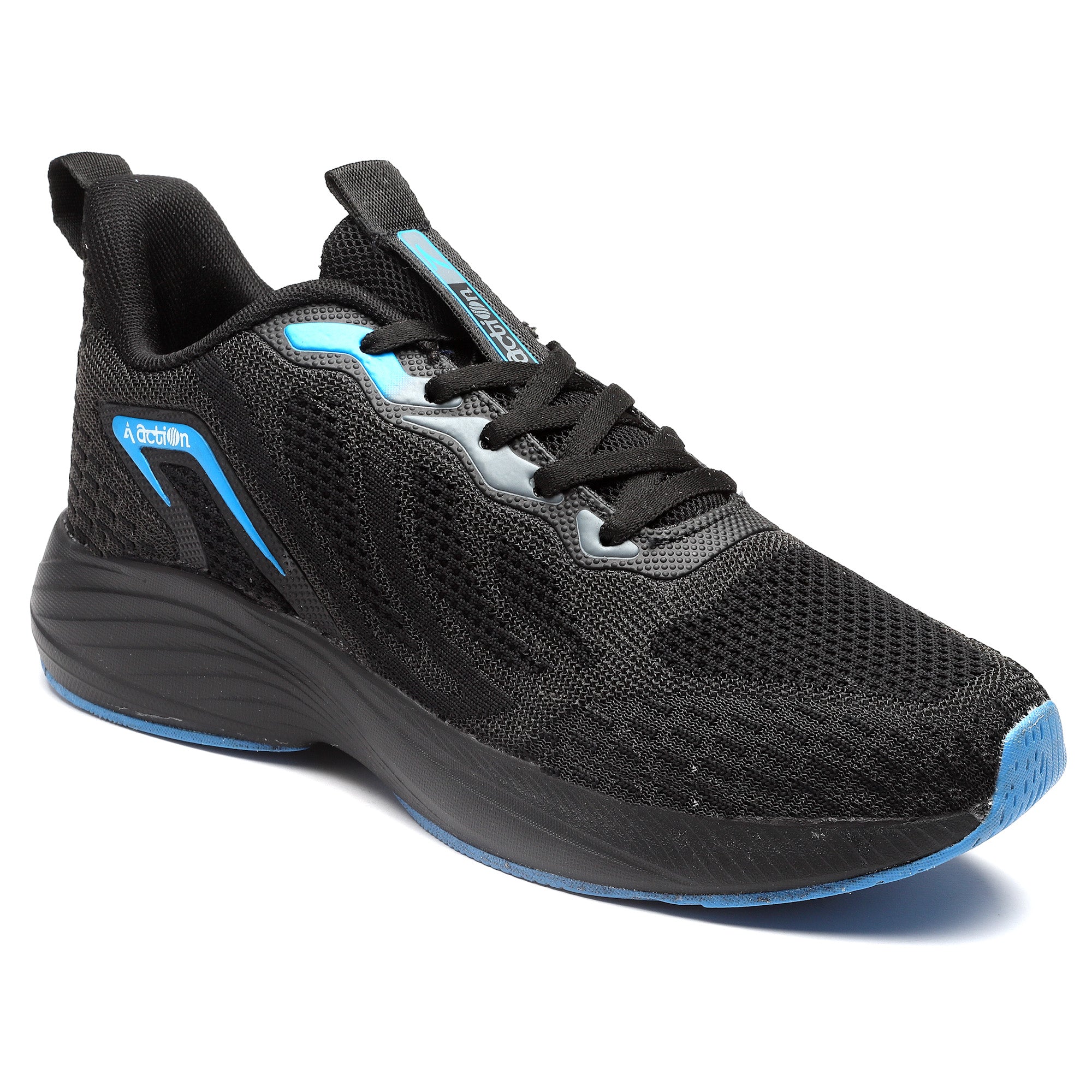 Action Athleo BULLET-227 Men's Lace-Up Sports Running Shoes