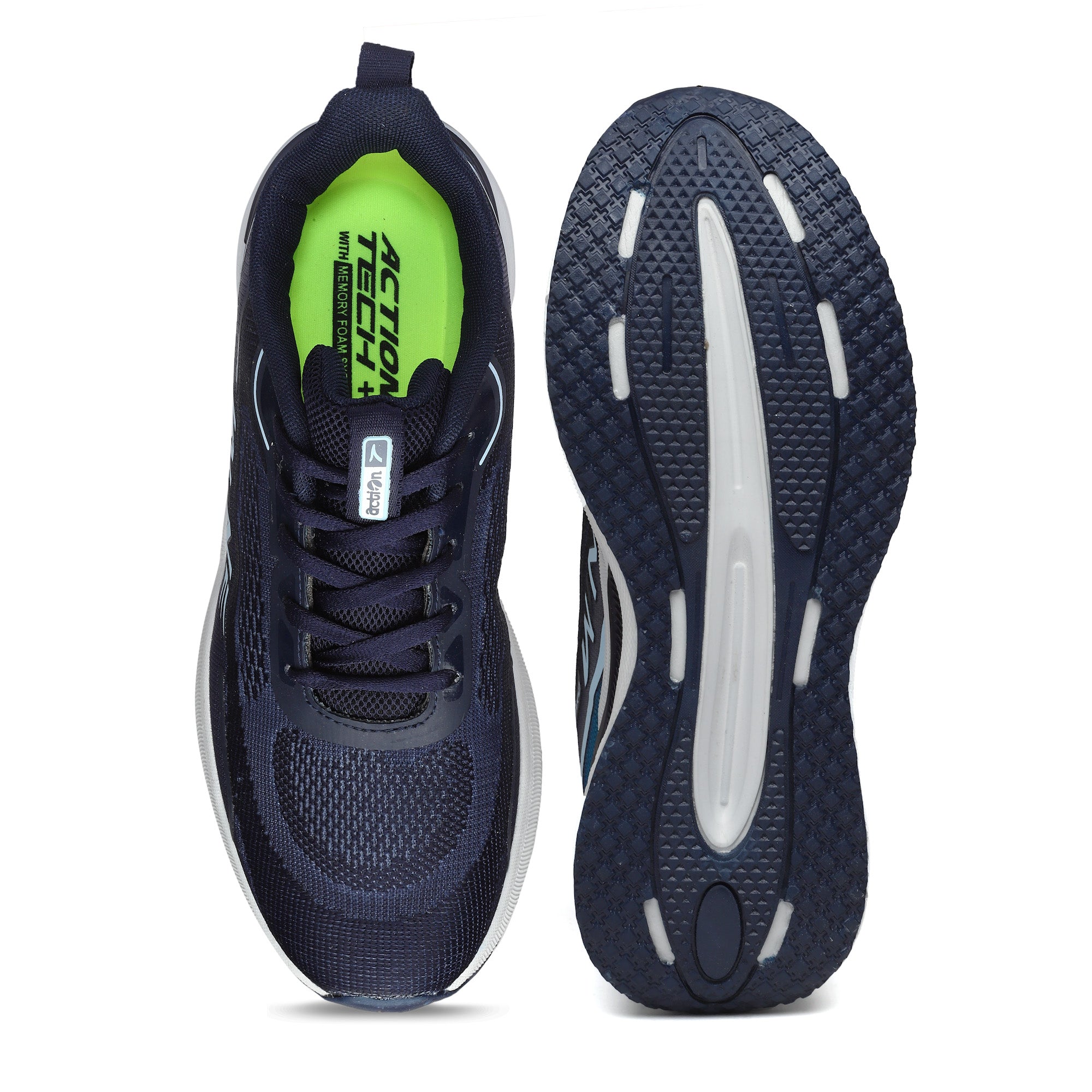 Action Athleo NITRO-2501 Men's Lace-Up Sports Running Shoes