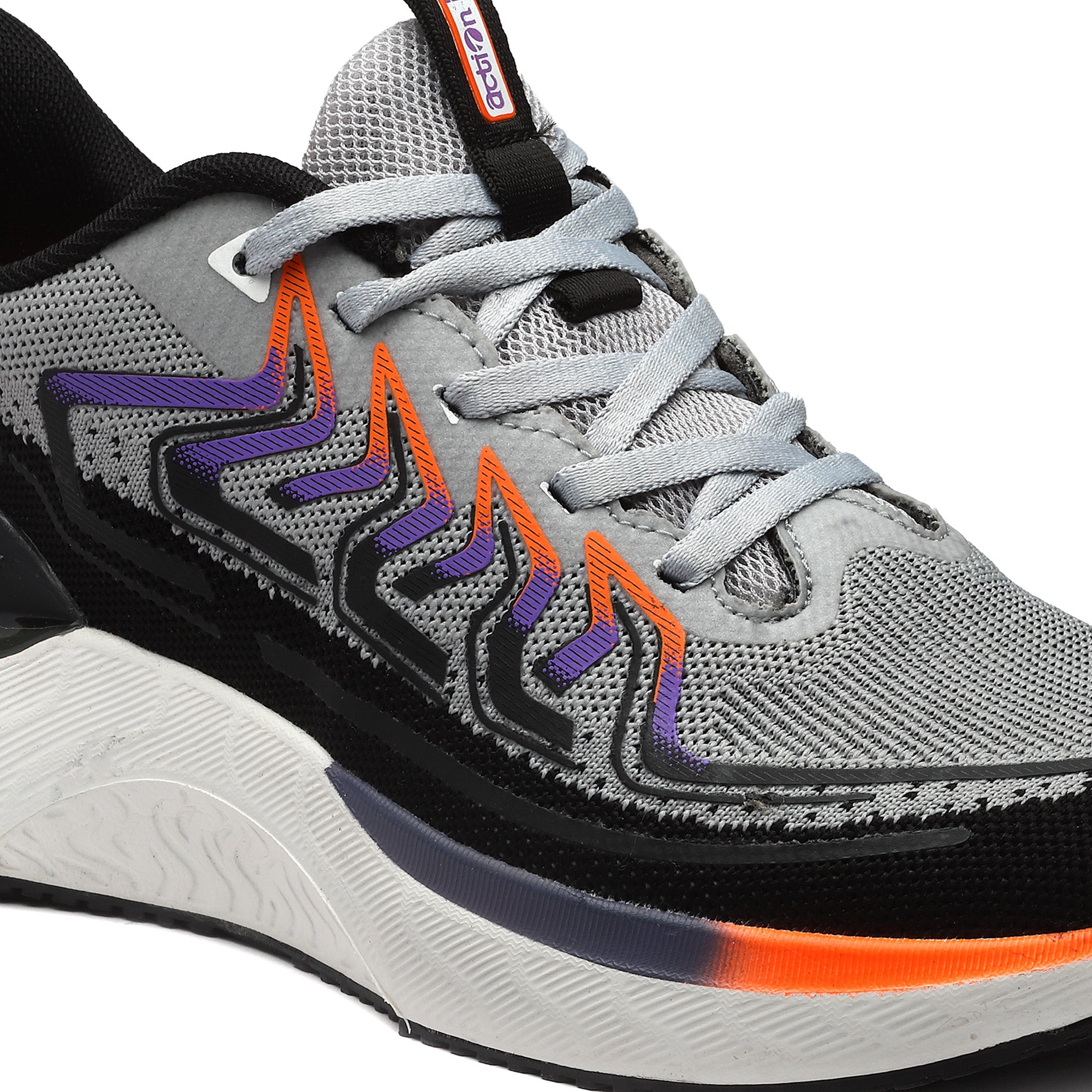 Action Athleo NITRO-1403 Men's Lace-Up Sports Running Shoes