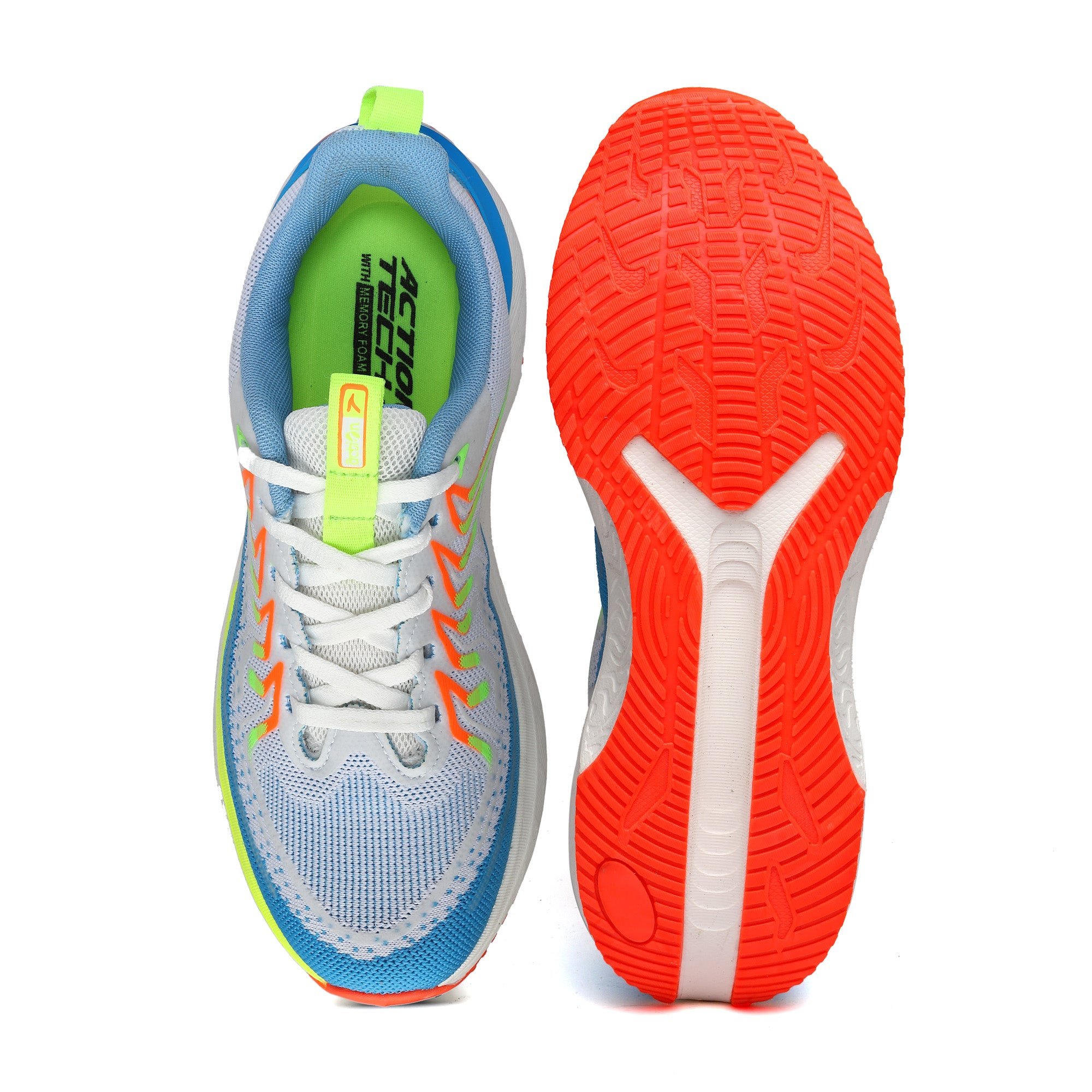 Action Athleo NITRO-1403 Men's Lace-Up Sports Running Shoes