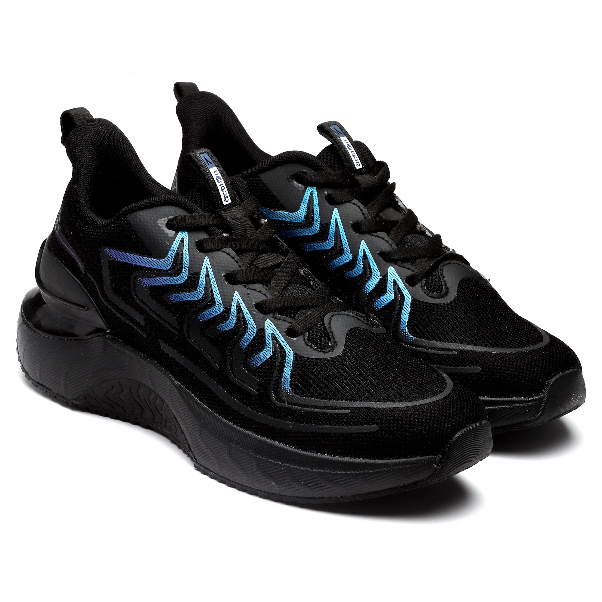 Action Athleo NITRO-1403 Men's Lace-Up Sports Running Shoes