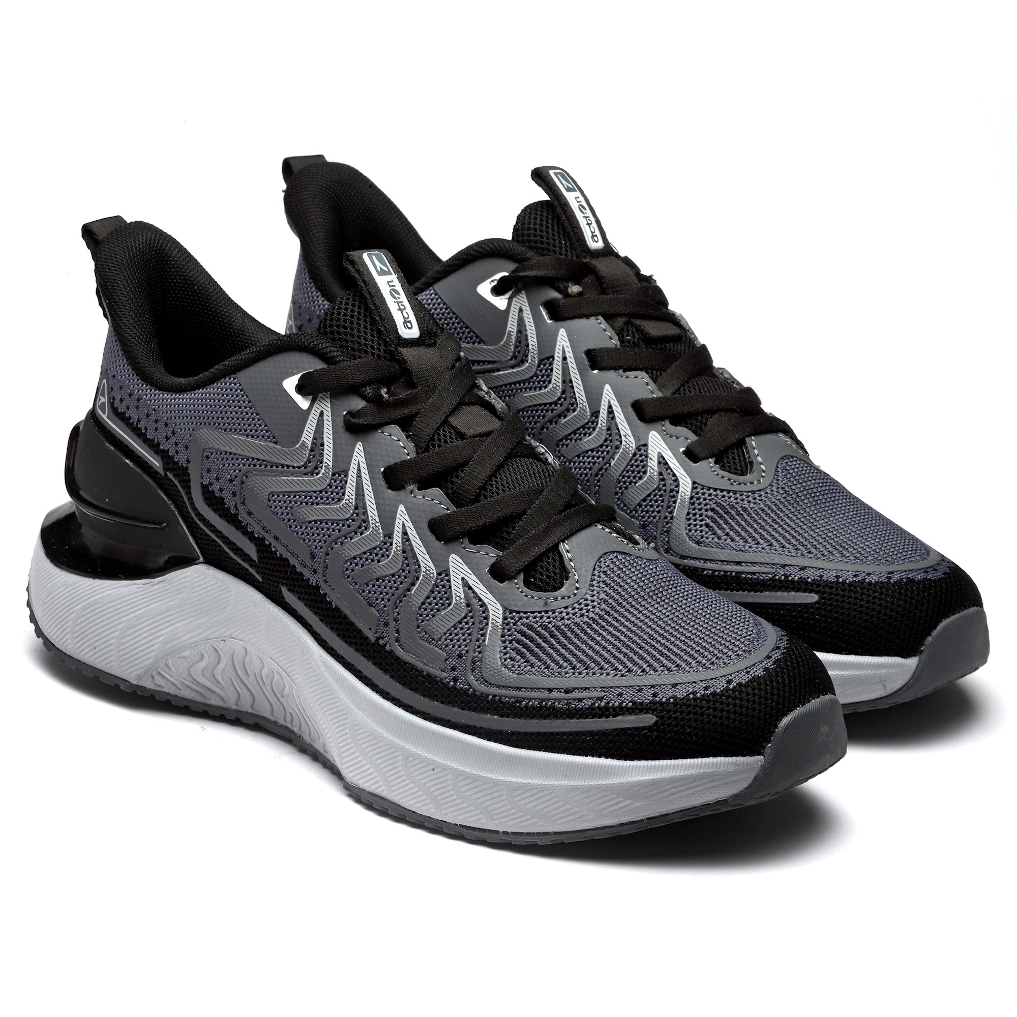 Action Athleo NITRO-1403 Men's Lace-Up Sports Running Shoes