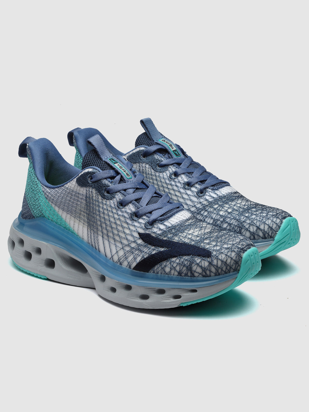 Action Athleo TURBO-1703 Men's Lace-Up Sports Running Shoes