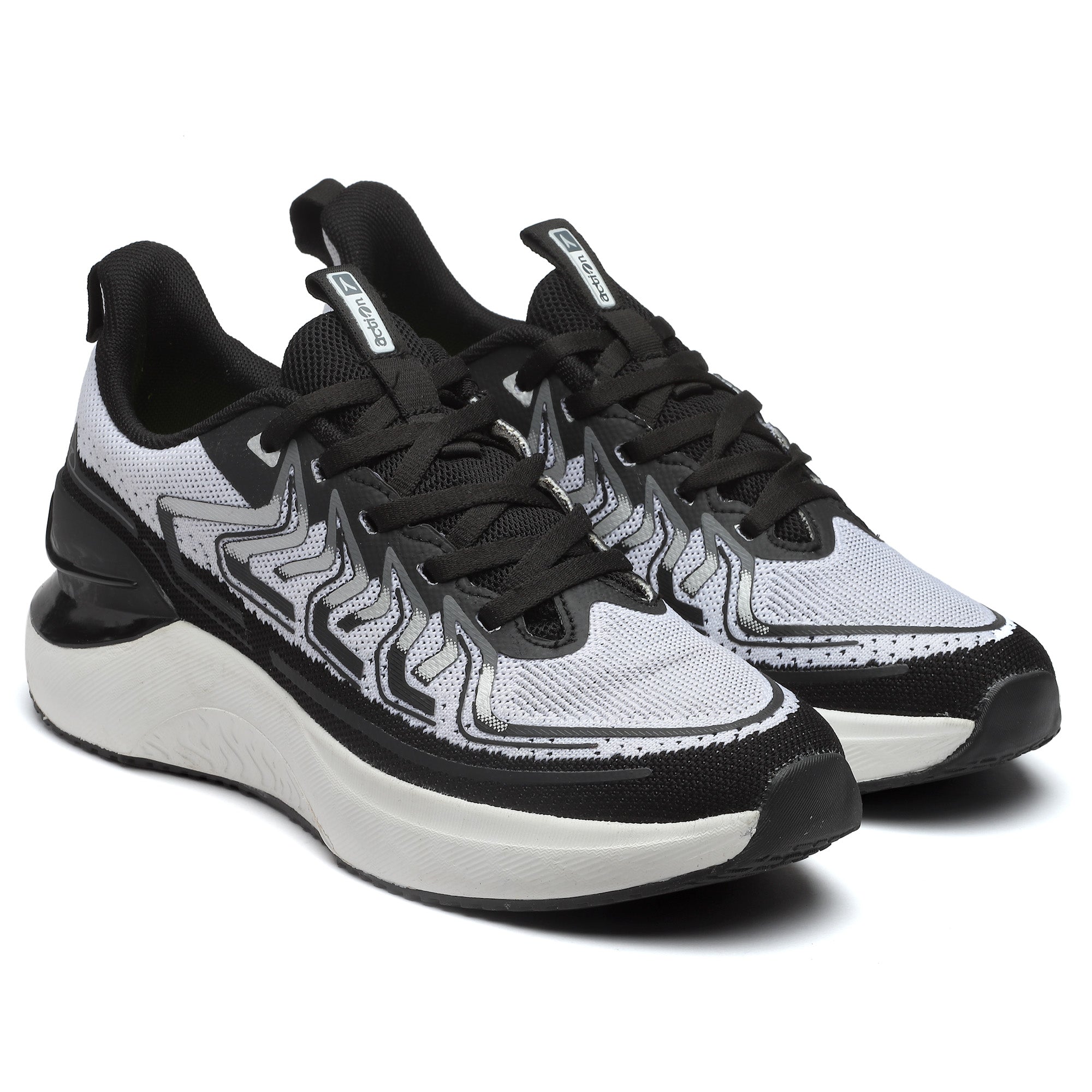 Action Athleo NITRO-1403 Men's Lace-Up Sports Running Shoes