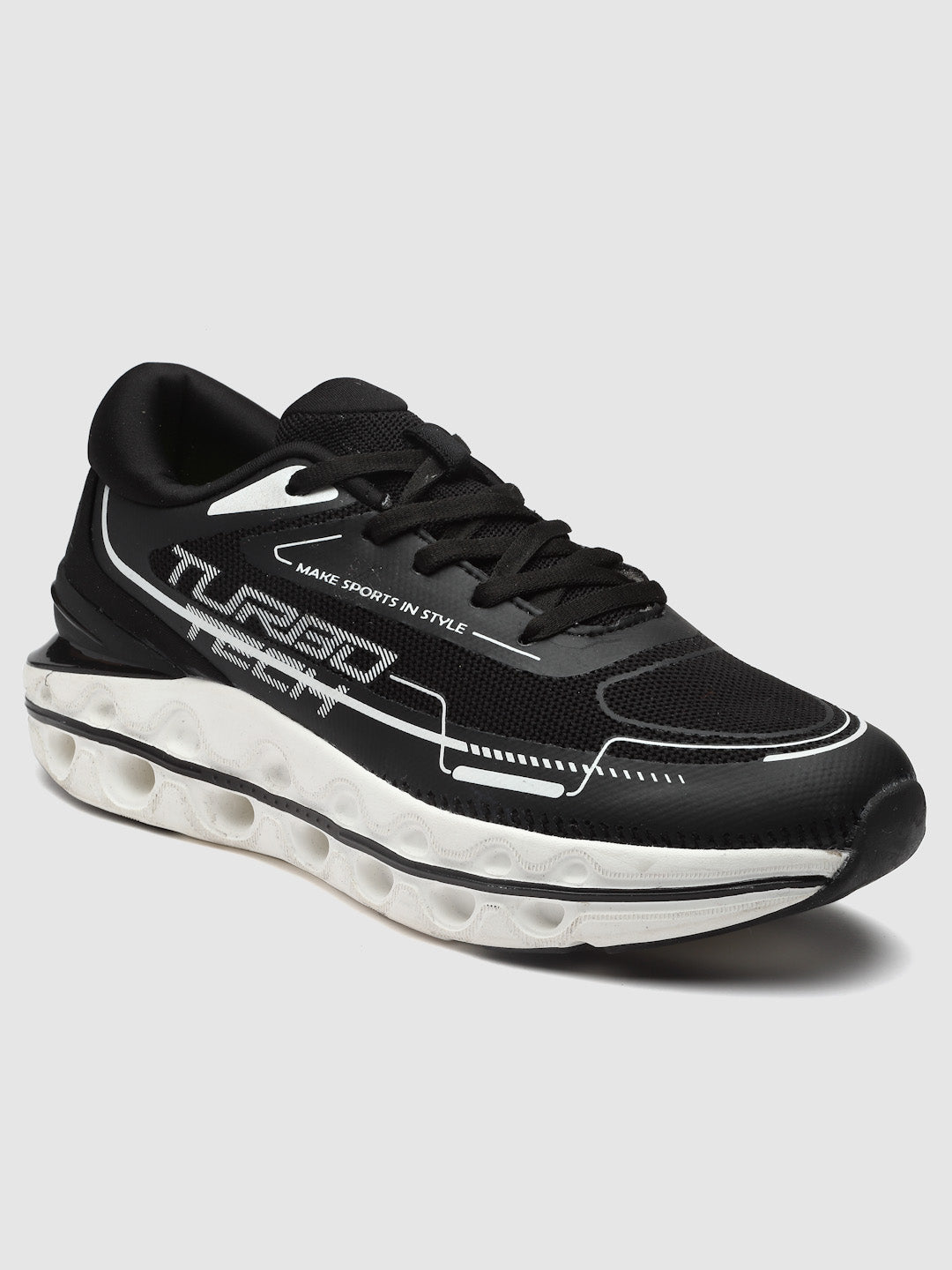 Action Athleo TURBO-1106 Men's Lace-Up Sports Running Shoes