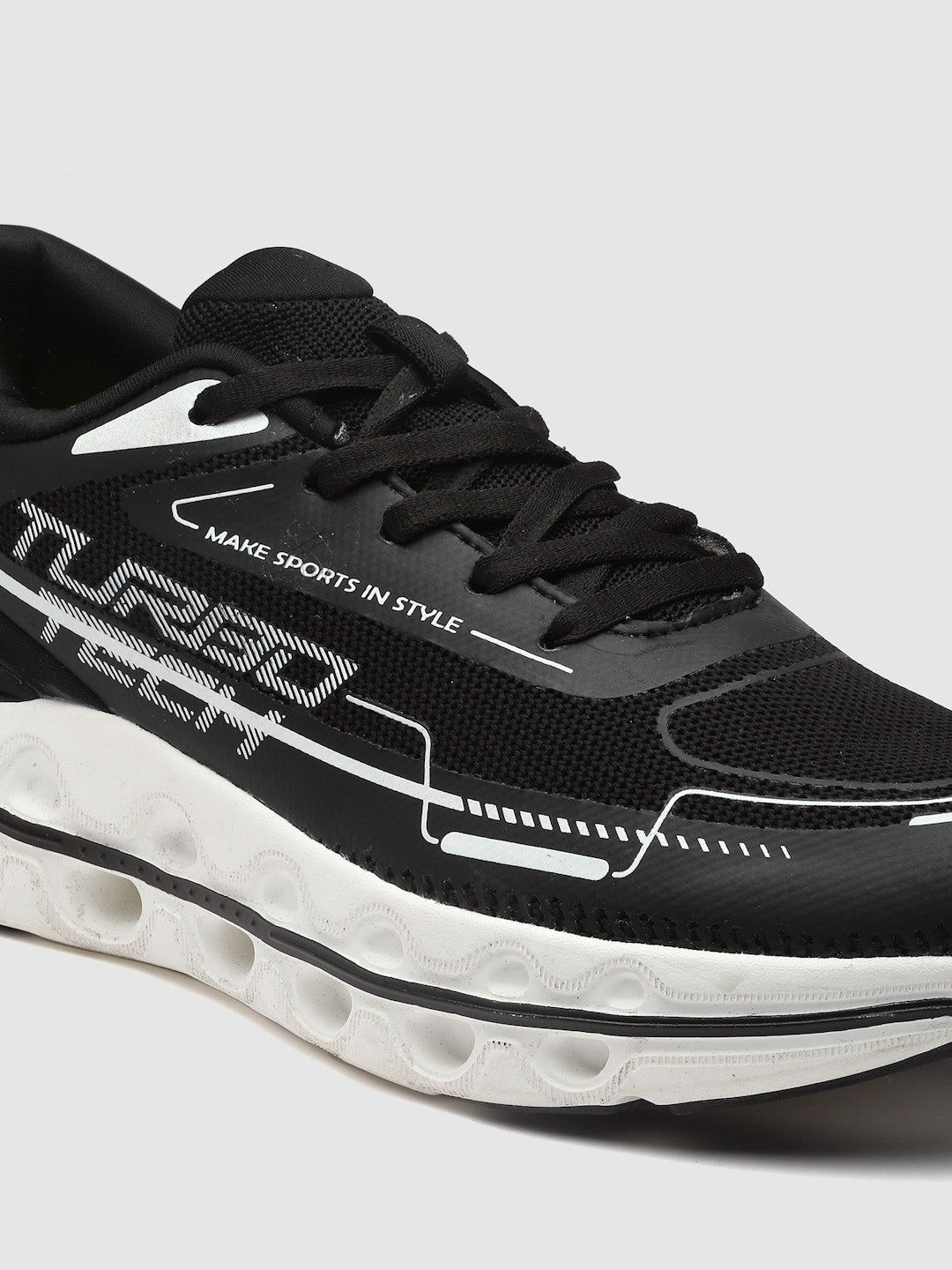Action Athleo TURBO-1106 Men's Lace-Up Sports Running Shoes