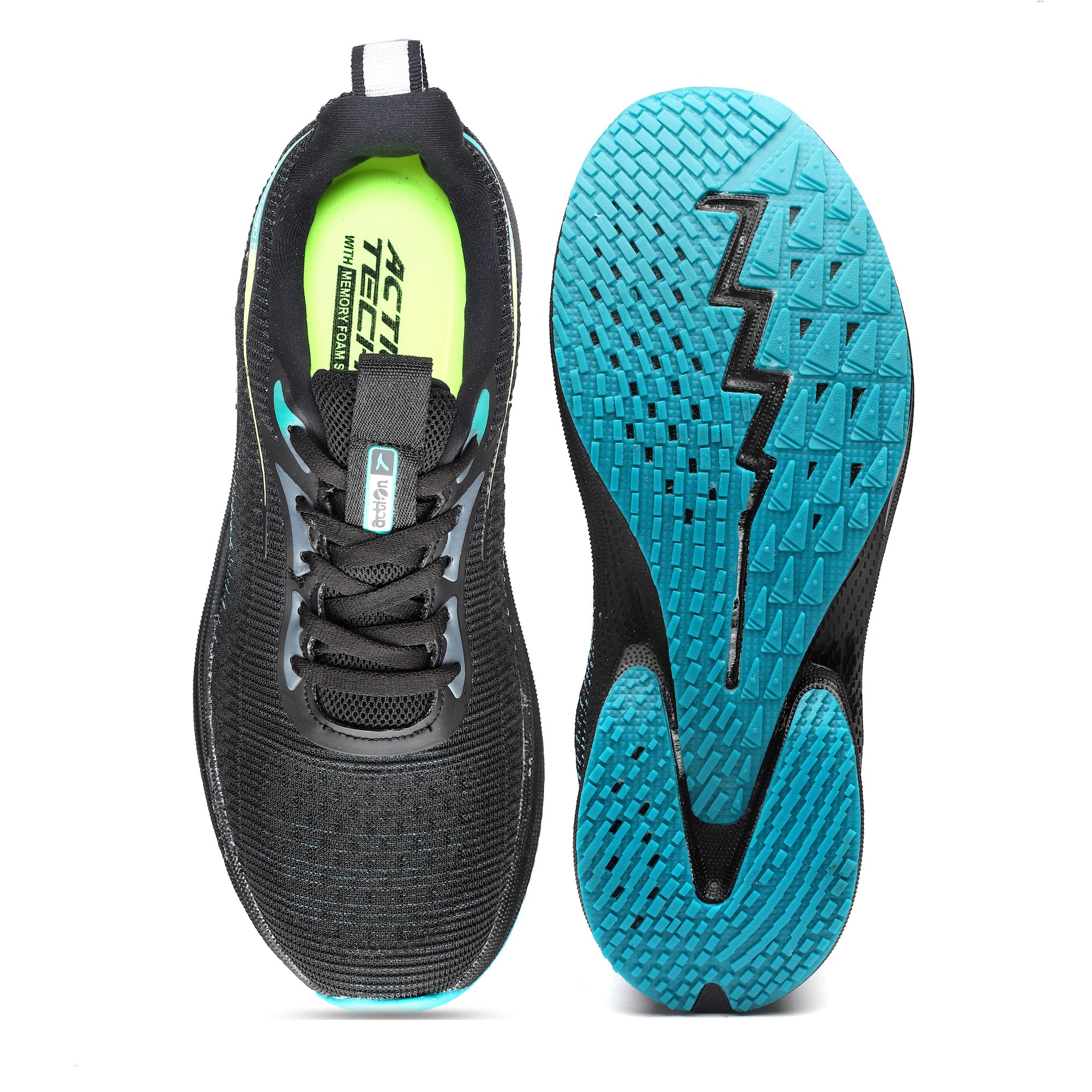 Action Athleo NITRO-1702 Men's Lace-Up Sports Running Shoes