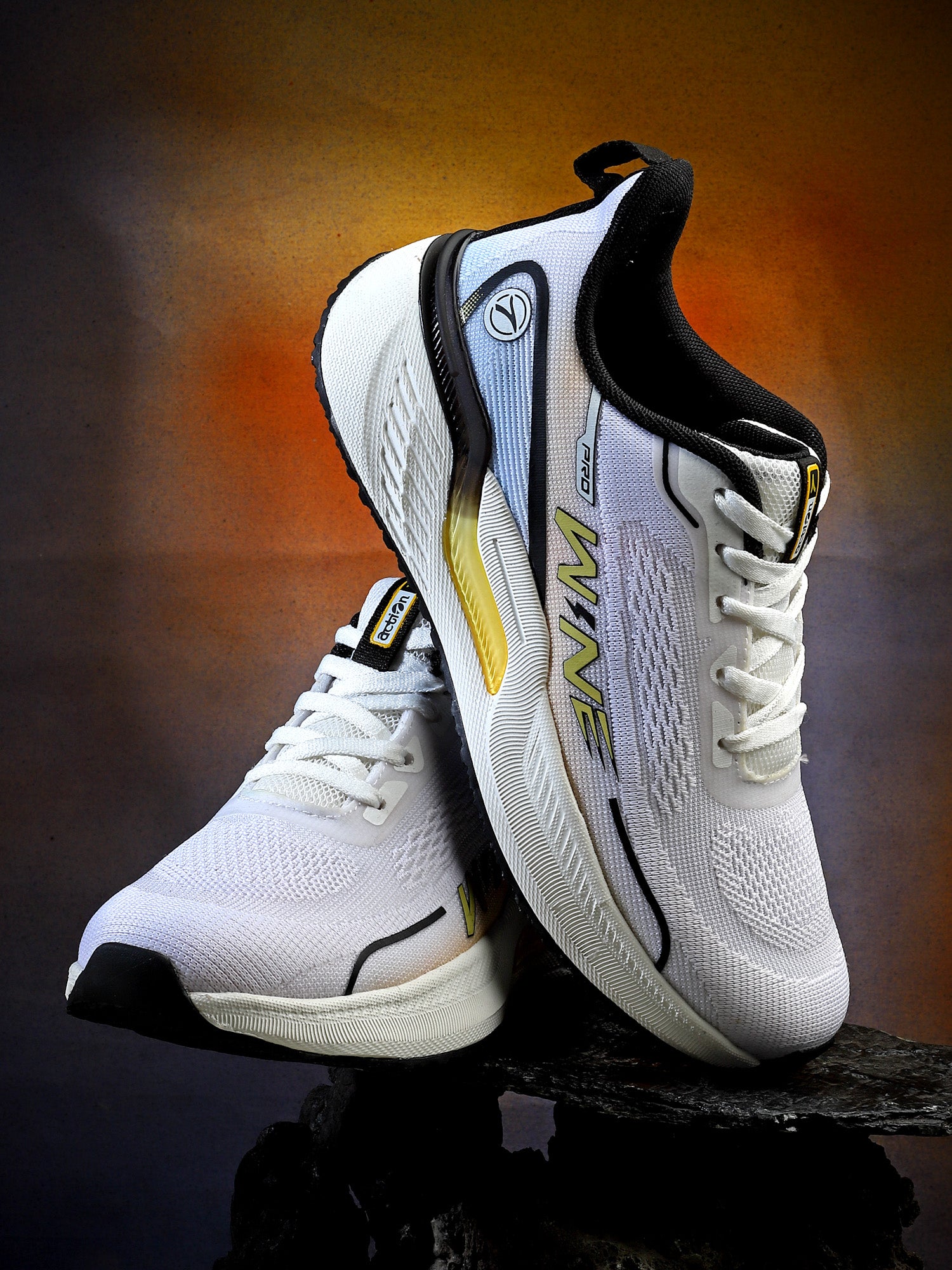 Action Athleo NITRO-2501 Men's Lace-Up Sports Running Shoes