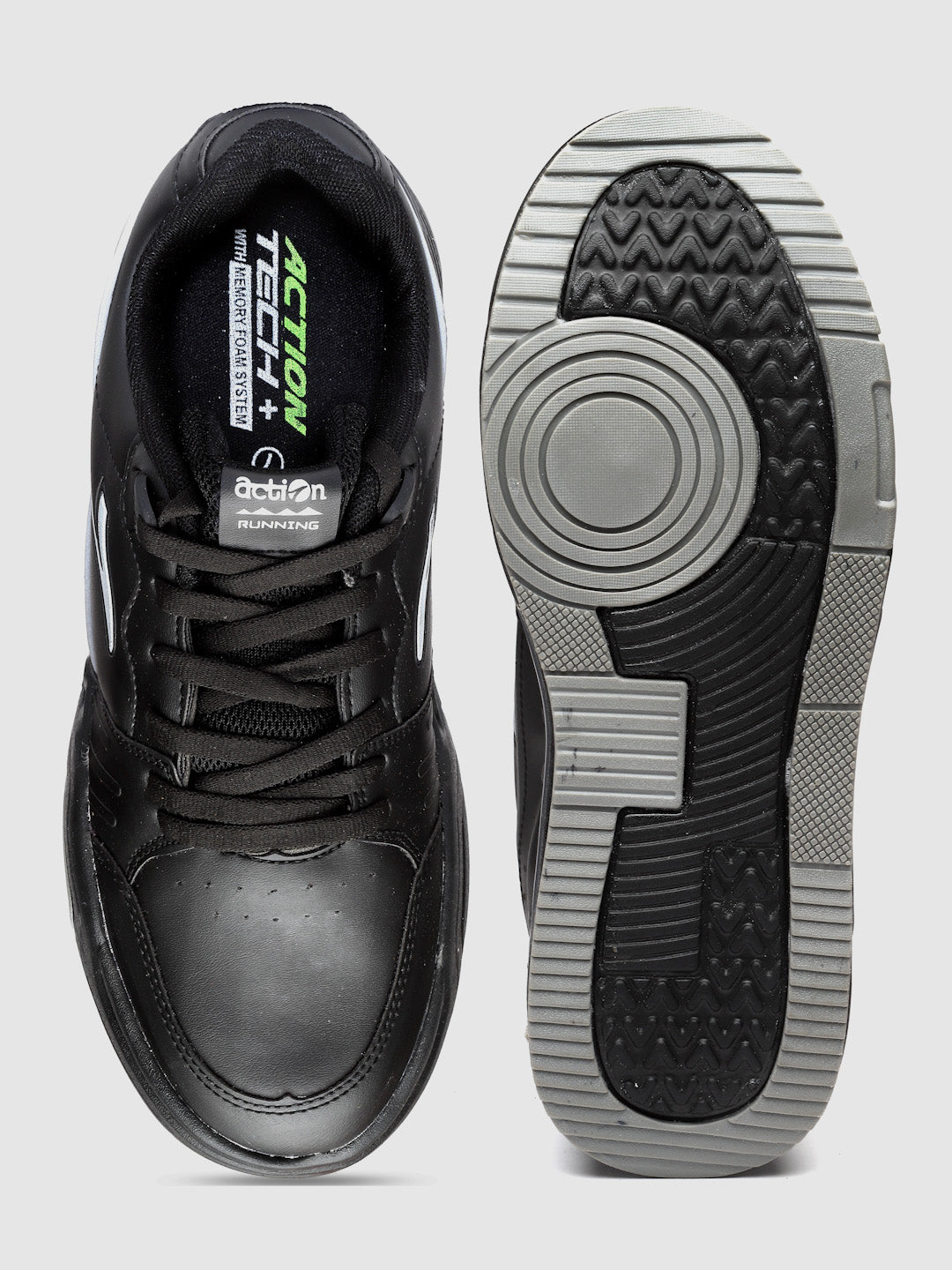 Action SNKR-301 Men's Lace-Up Casual Sneakers