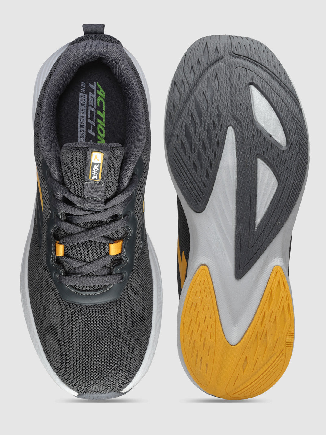 Action Athleo RUNNER-132 Men's Lace-Up Sports Running Shoes
