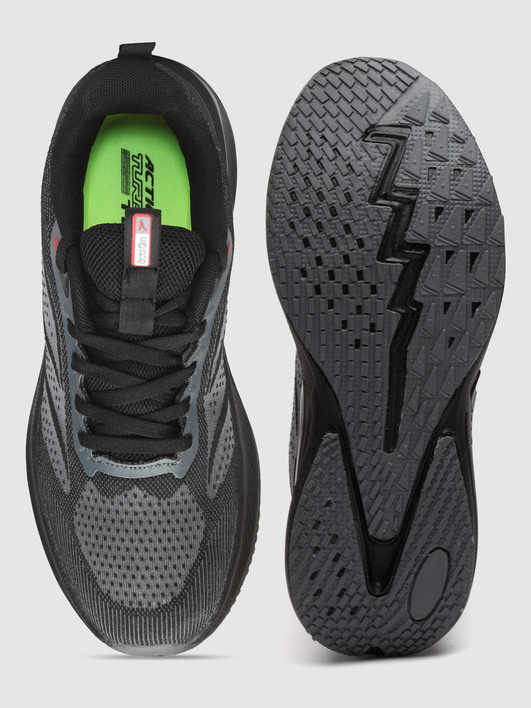 Action Athleo TURBO-1503 Men's Lace-Up Sports Running Shoes