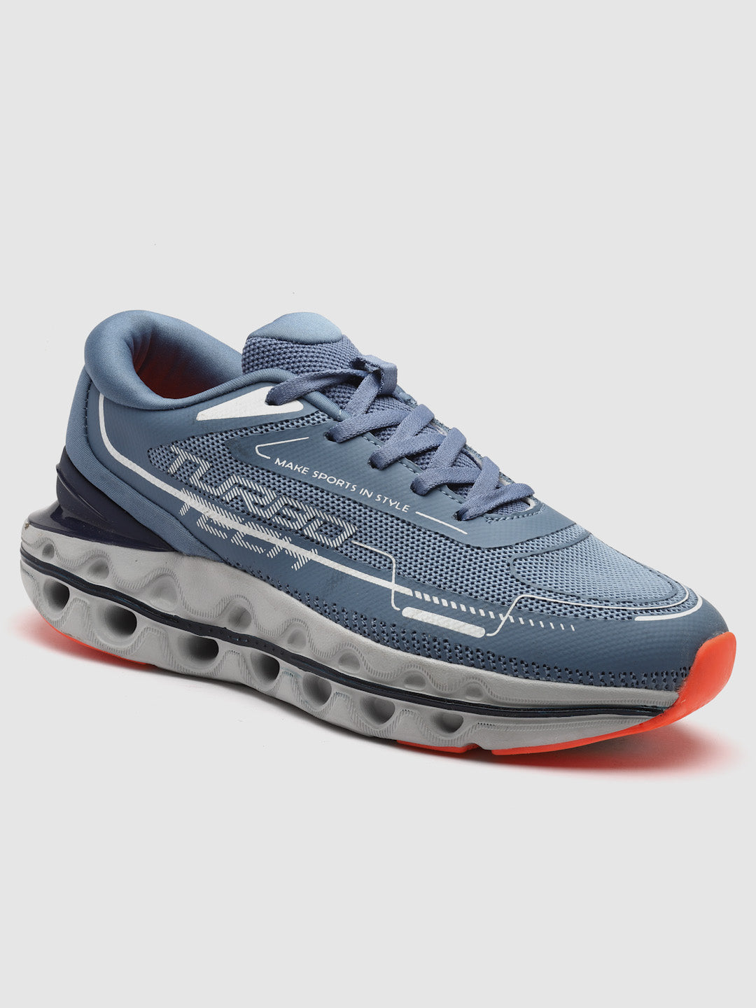 Action Athleo TURBO-1106 Men's Lace-Up Sports Running Shoes